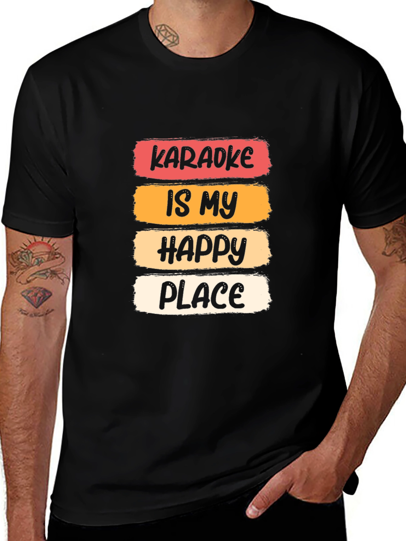 Variant 8 of Karaoke is My Happy Place T-Shirt