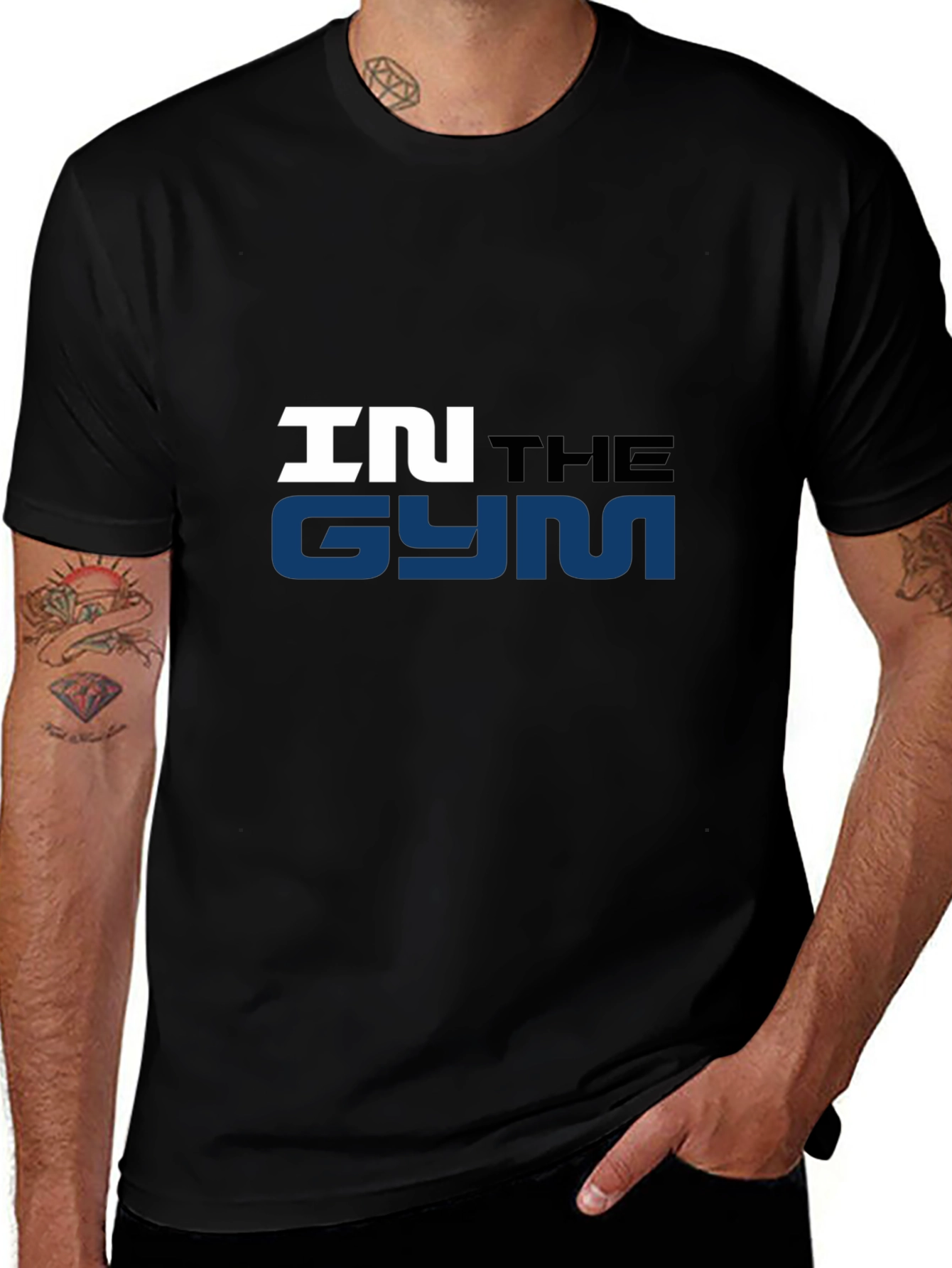 Variant 20 of In the Gym T-Shirt - Men's Fitness Apparel