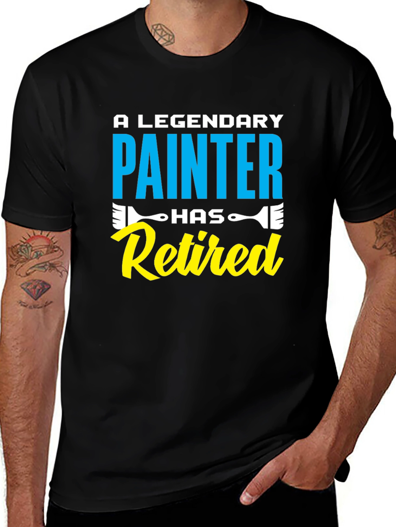 Variant 8 of Legendary Painter Retired T-Shirt