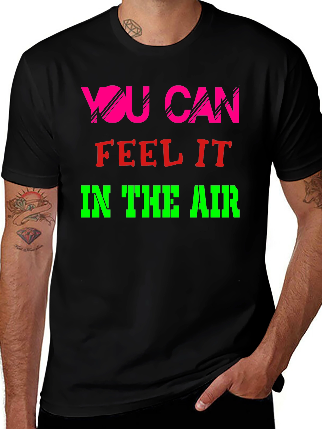 Variant 25 of You Can Feel It In The Air Graphic T-Shirt