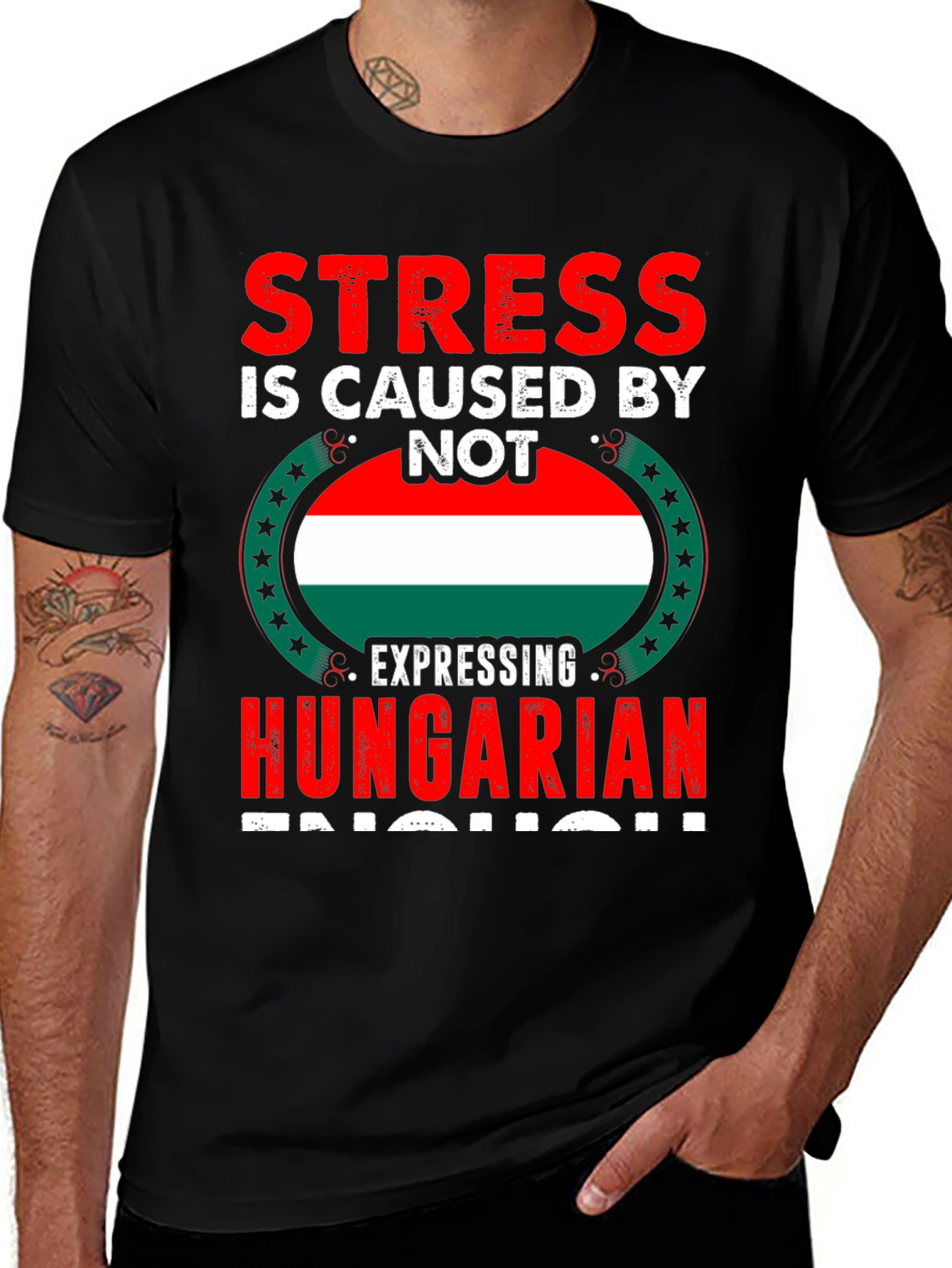 Stress Hungarian Pride T-Shirt