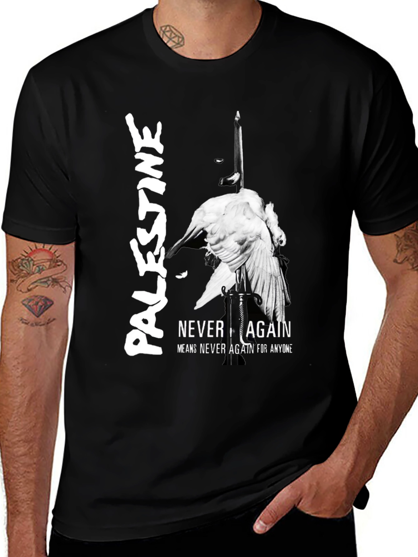 Palestine Never Again T-Shirt