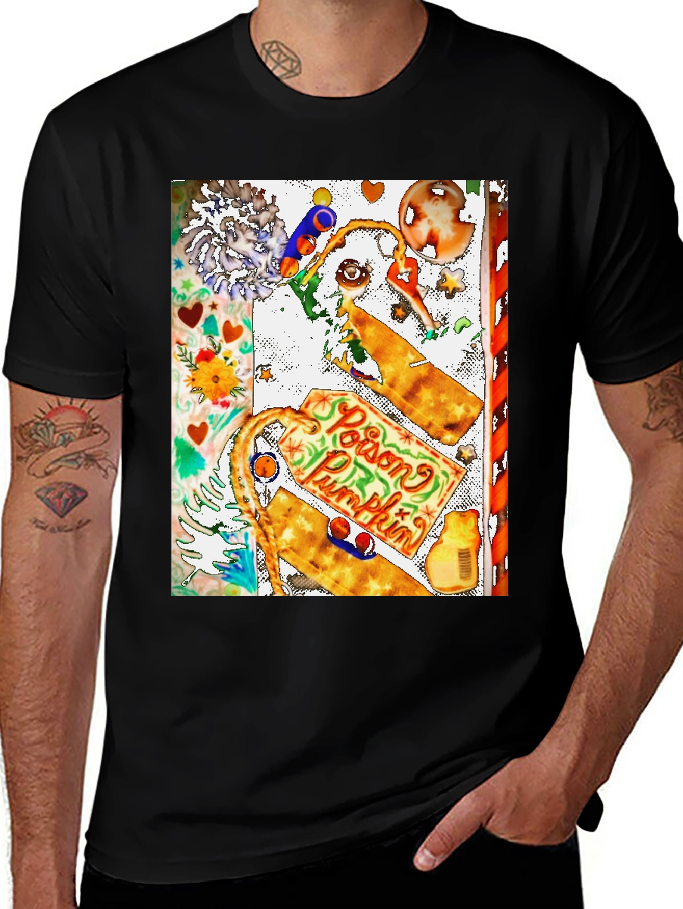 Variant 4 of Poison Pumpkin Graphic T-Shirt