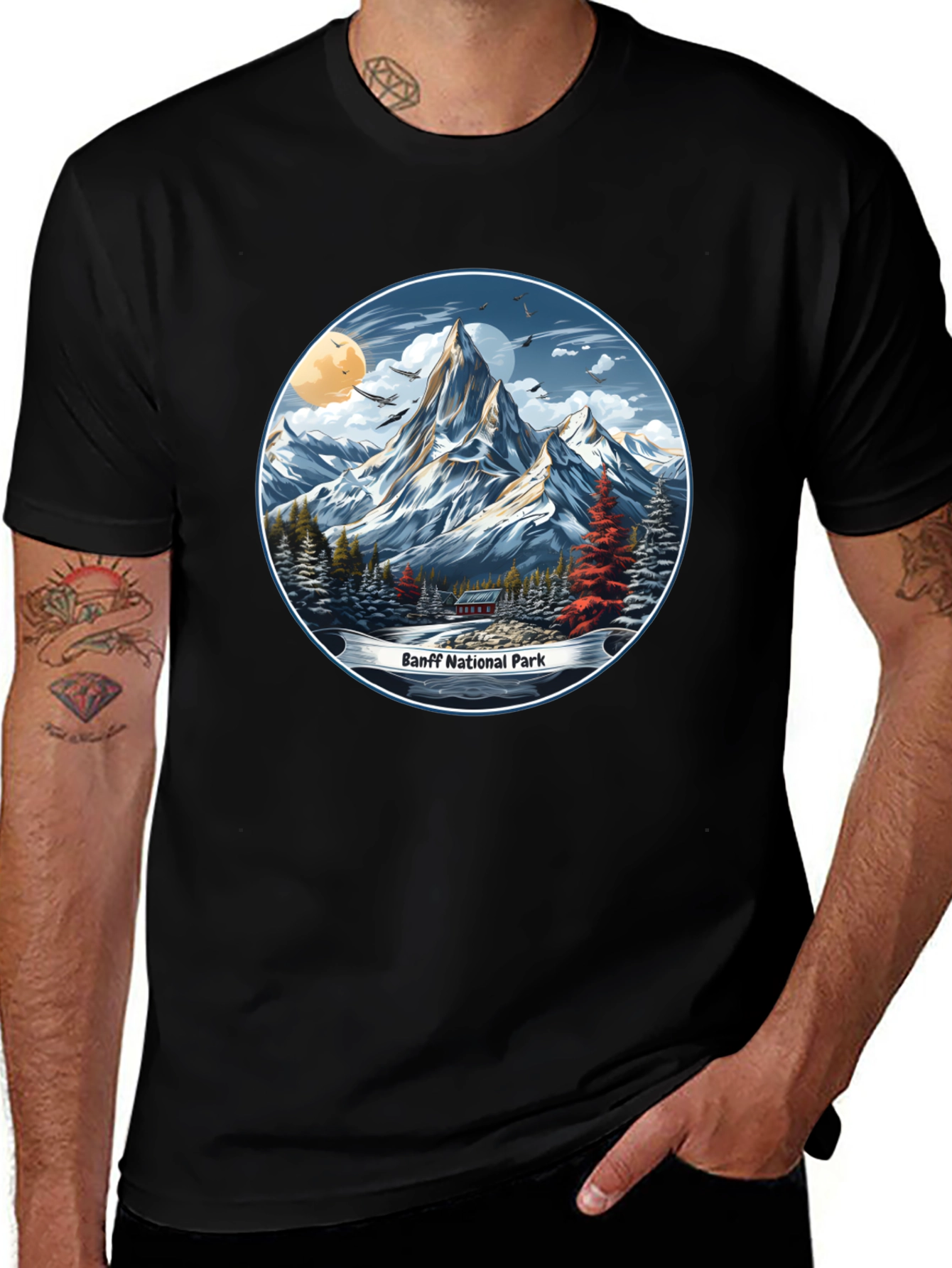 Variant 22 of Banff National Park Graphic T-Shirt