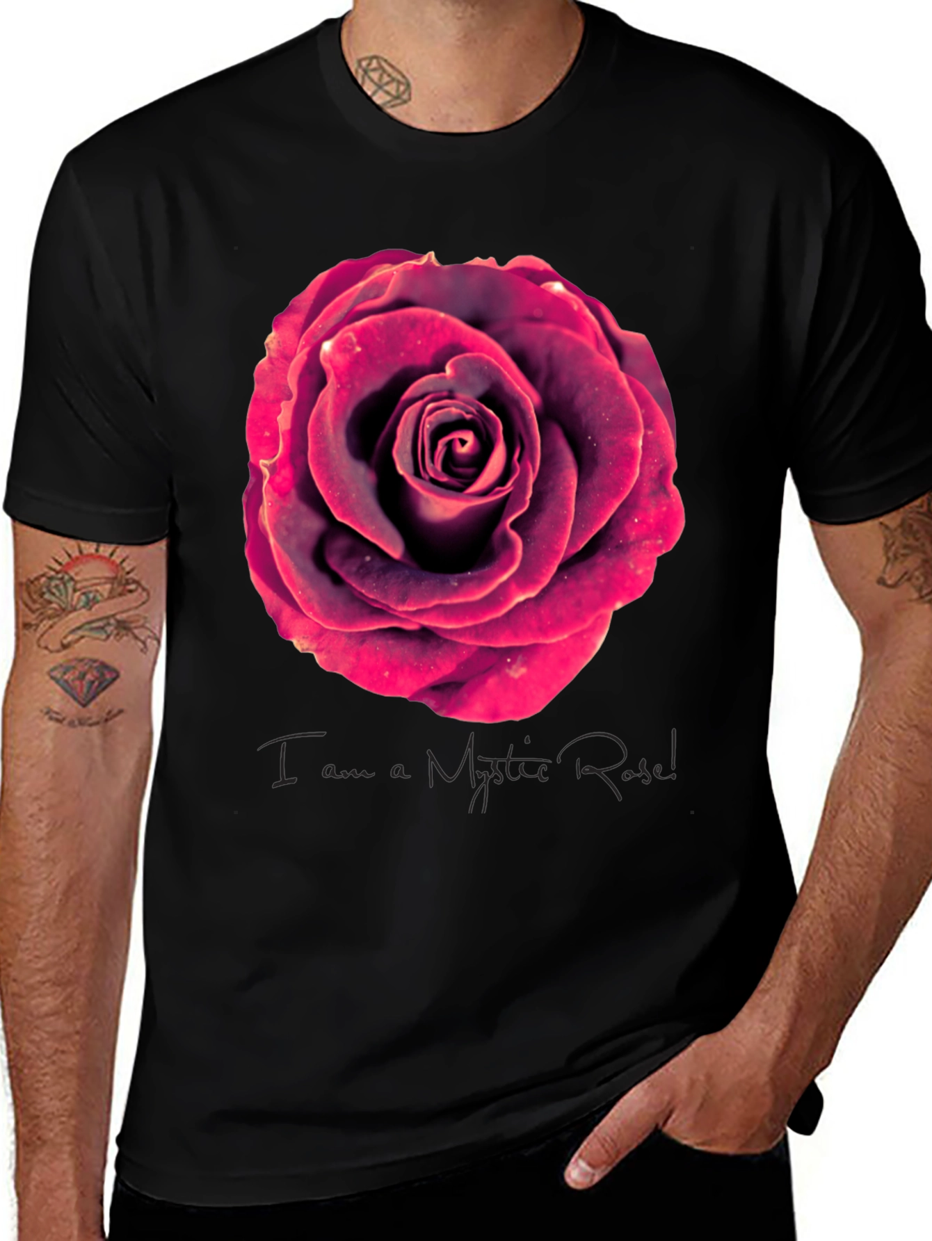 Variant 9 of Mystic Rose Graphic T-Shirt