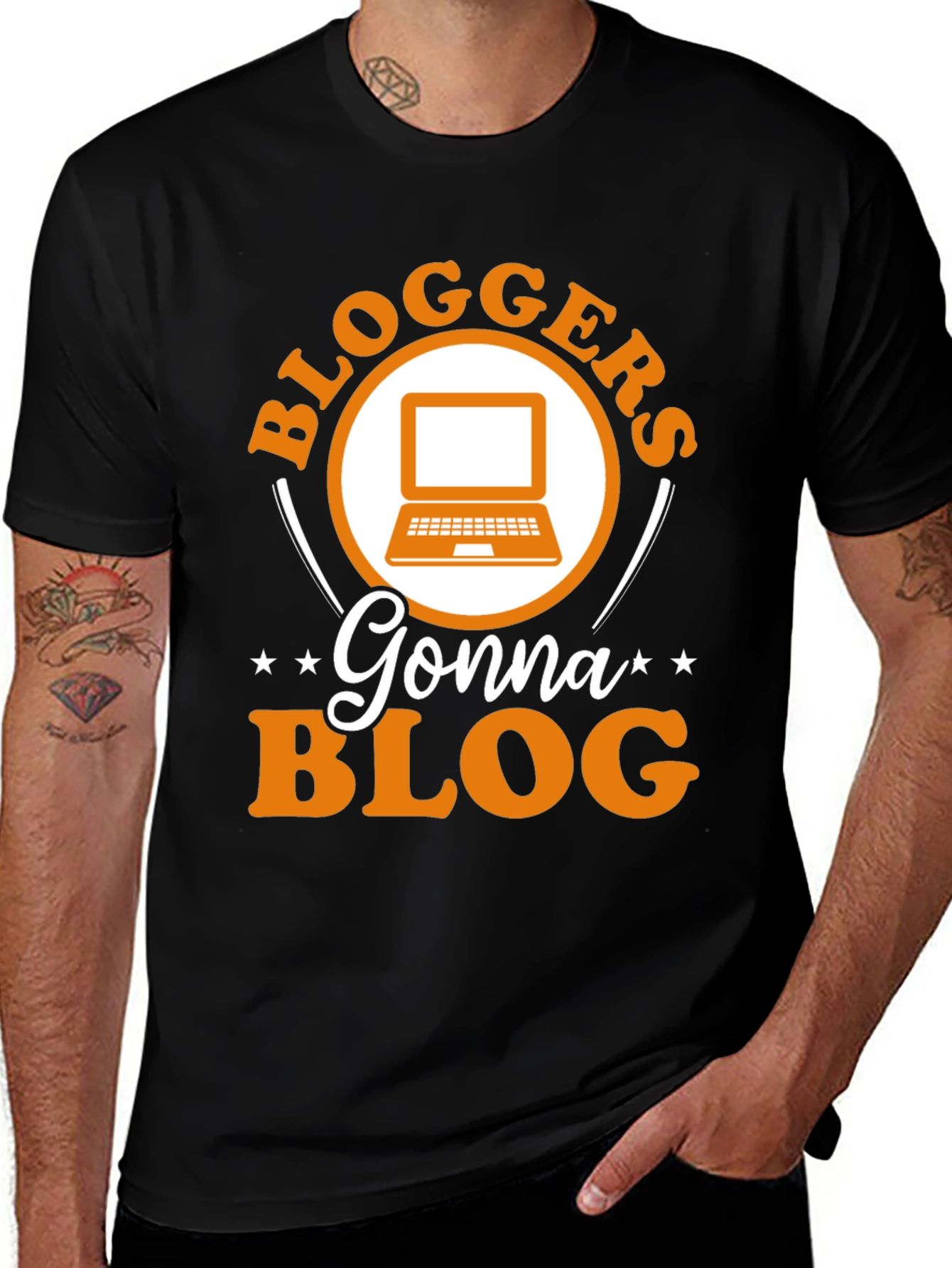 Variant 4 of Bloggers Gonna Blog Graphic T-Shirt