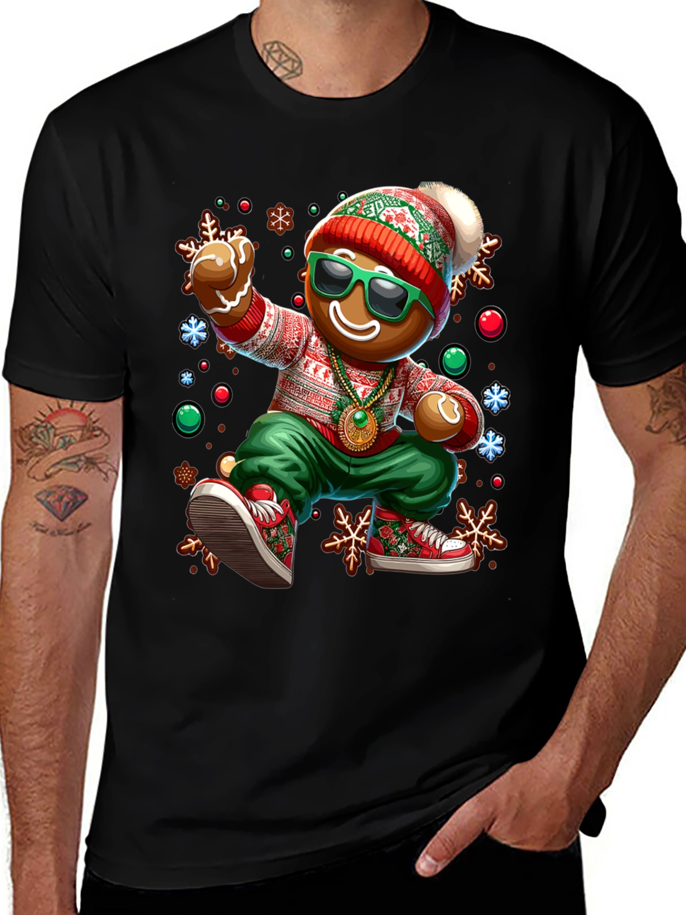 Gingerbread Man Graphic Tee