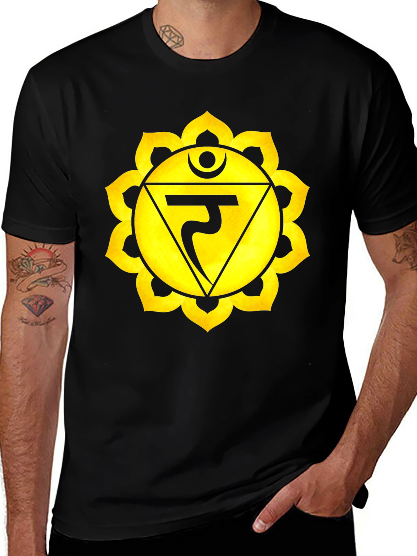 Variant 19 of Solar Plexus Chakra T-Shirt - Empower Your Inner Strength