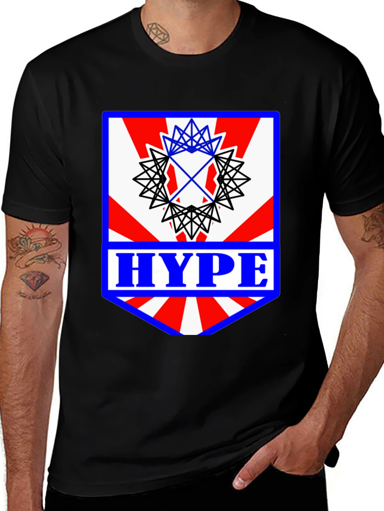 HYPE Graphic T-Shirt - Trendy Design