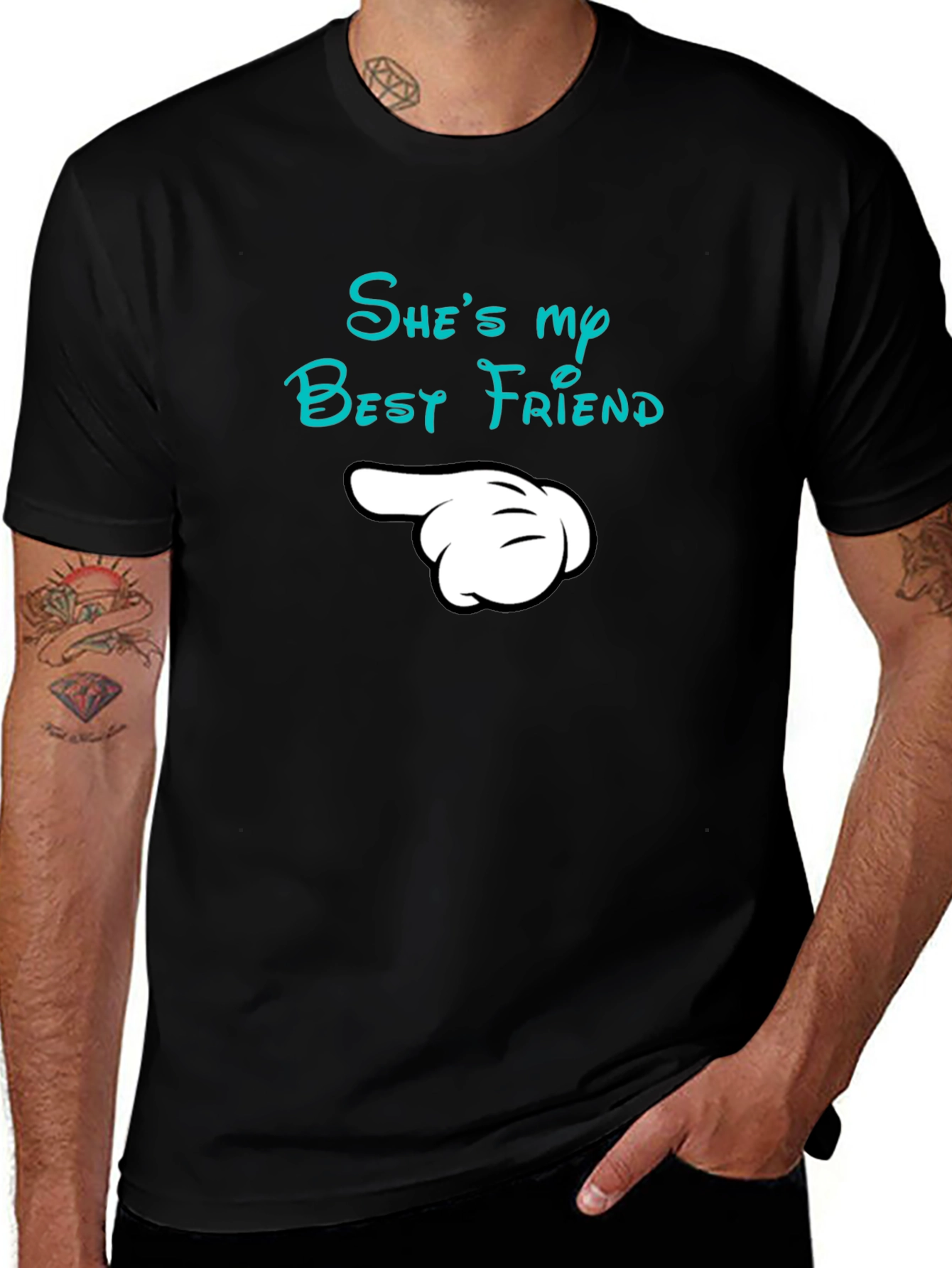 Variant 3 of She's My Best Friend Matching Tee