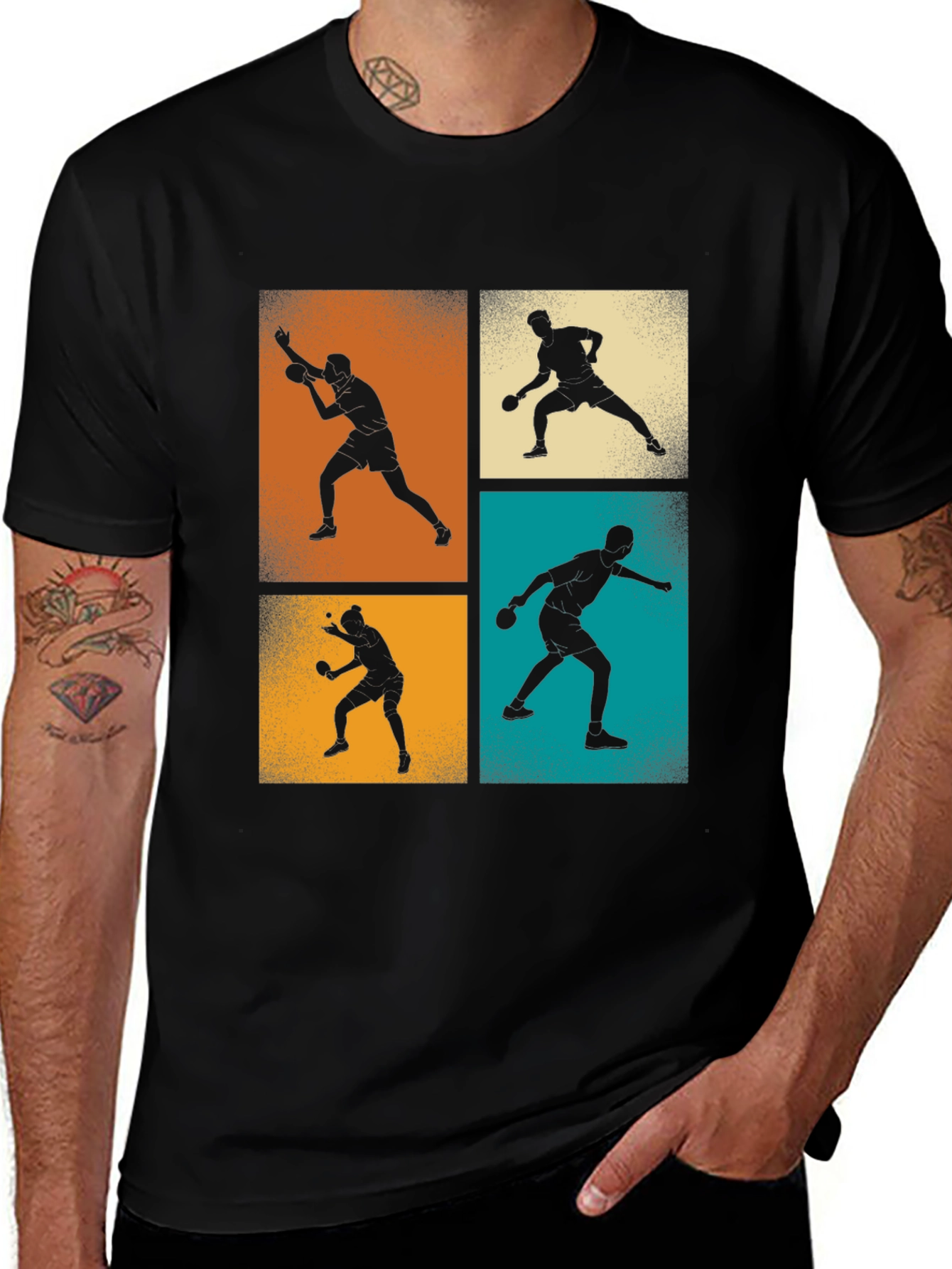 Variant 30 of Retro Table Tennis T-Shirt