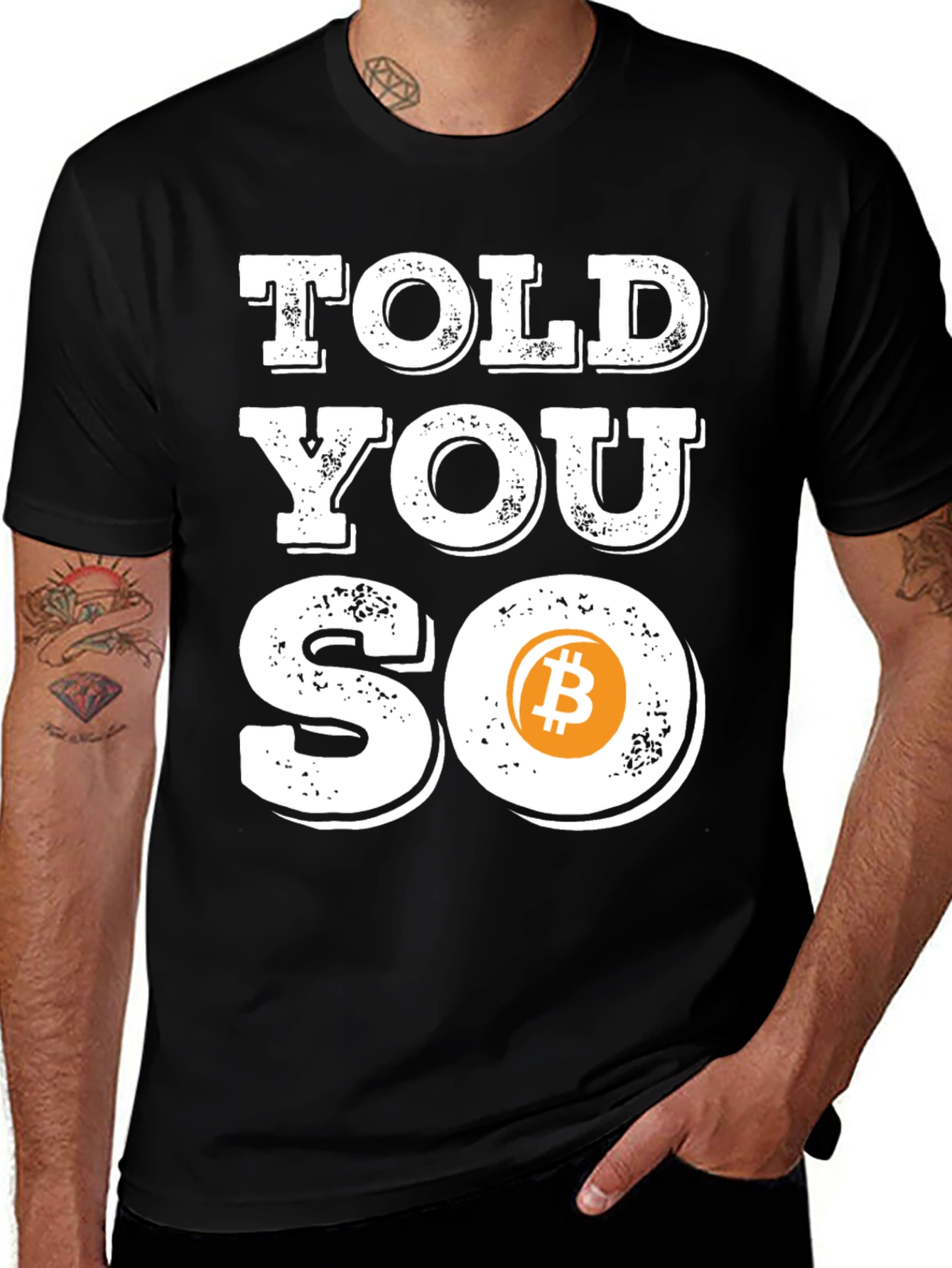 Bitcoin Told You So Graphic Tee