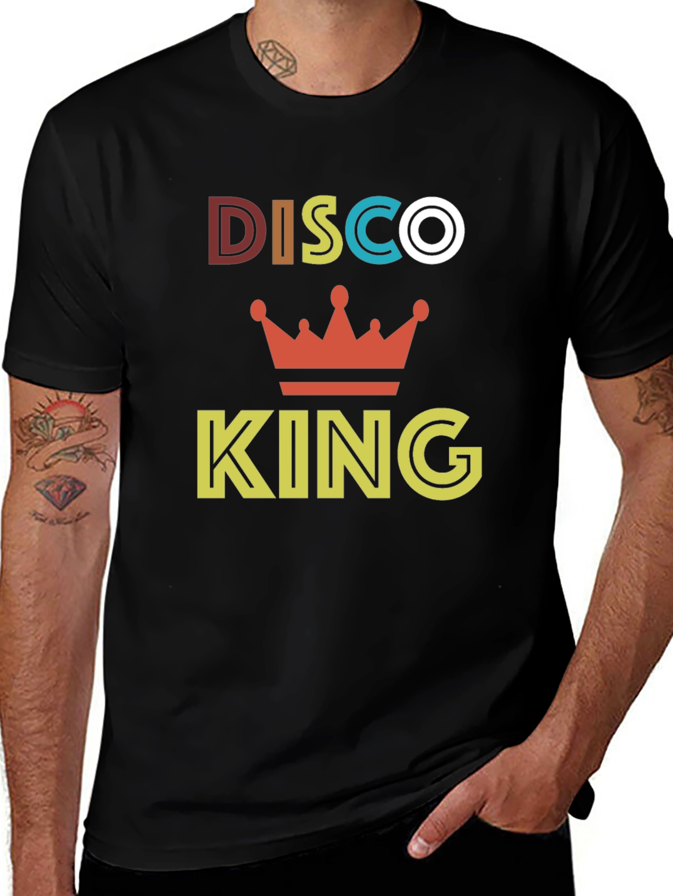 Variant 19 of Disco King Graphic Tee