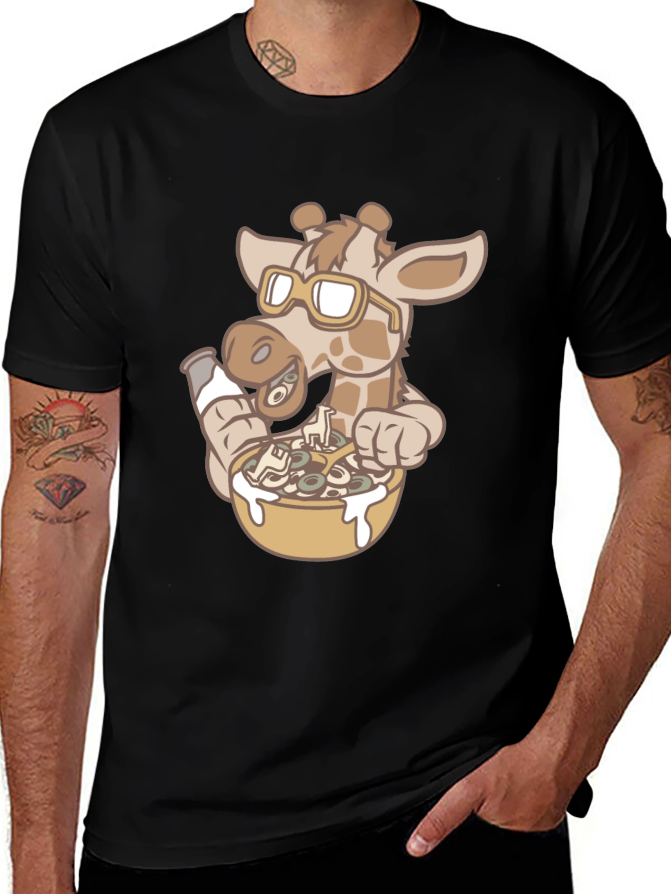 Variant 7 of Giraffe Cereal T-Shirt
