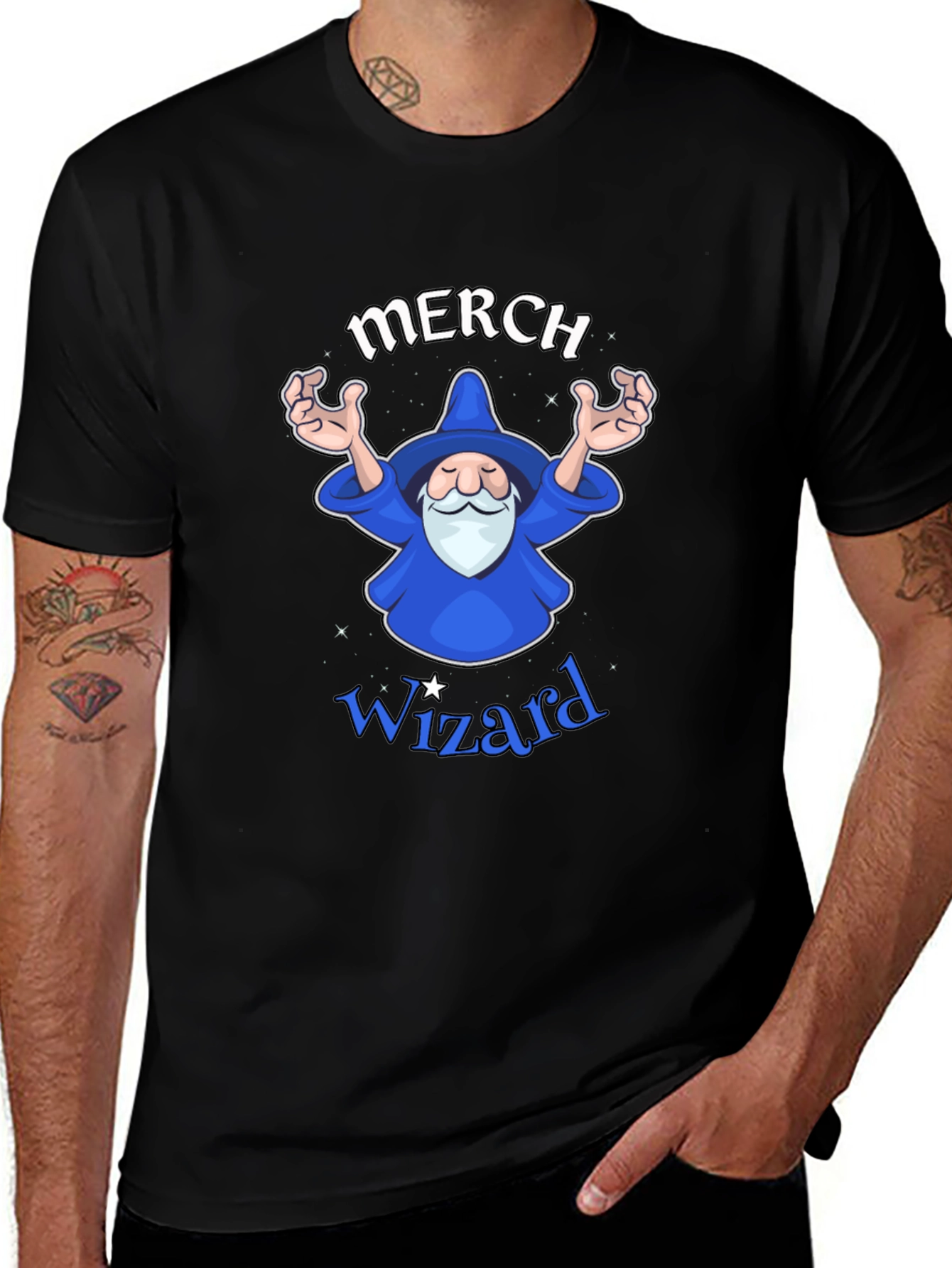 Variant 21 of Merch Wizard Graphic T-Shirt