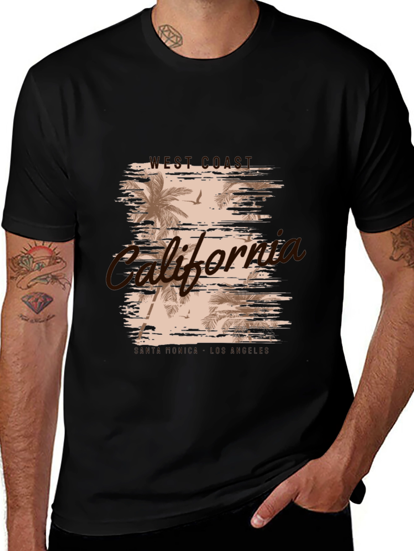 Variant 12 of West Coast California Graphic Tee