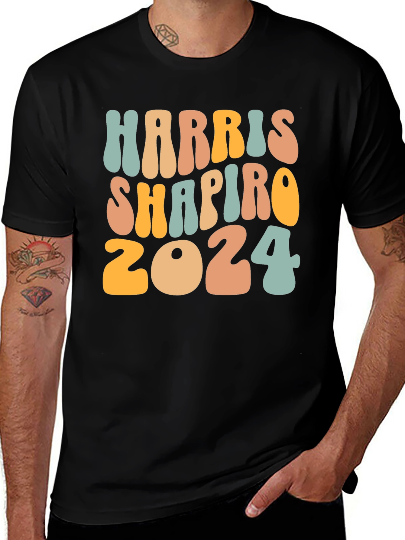 Variant 3 of Harris Shapiro 2024 T-Shirt