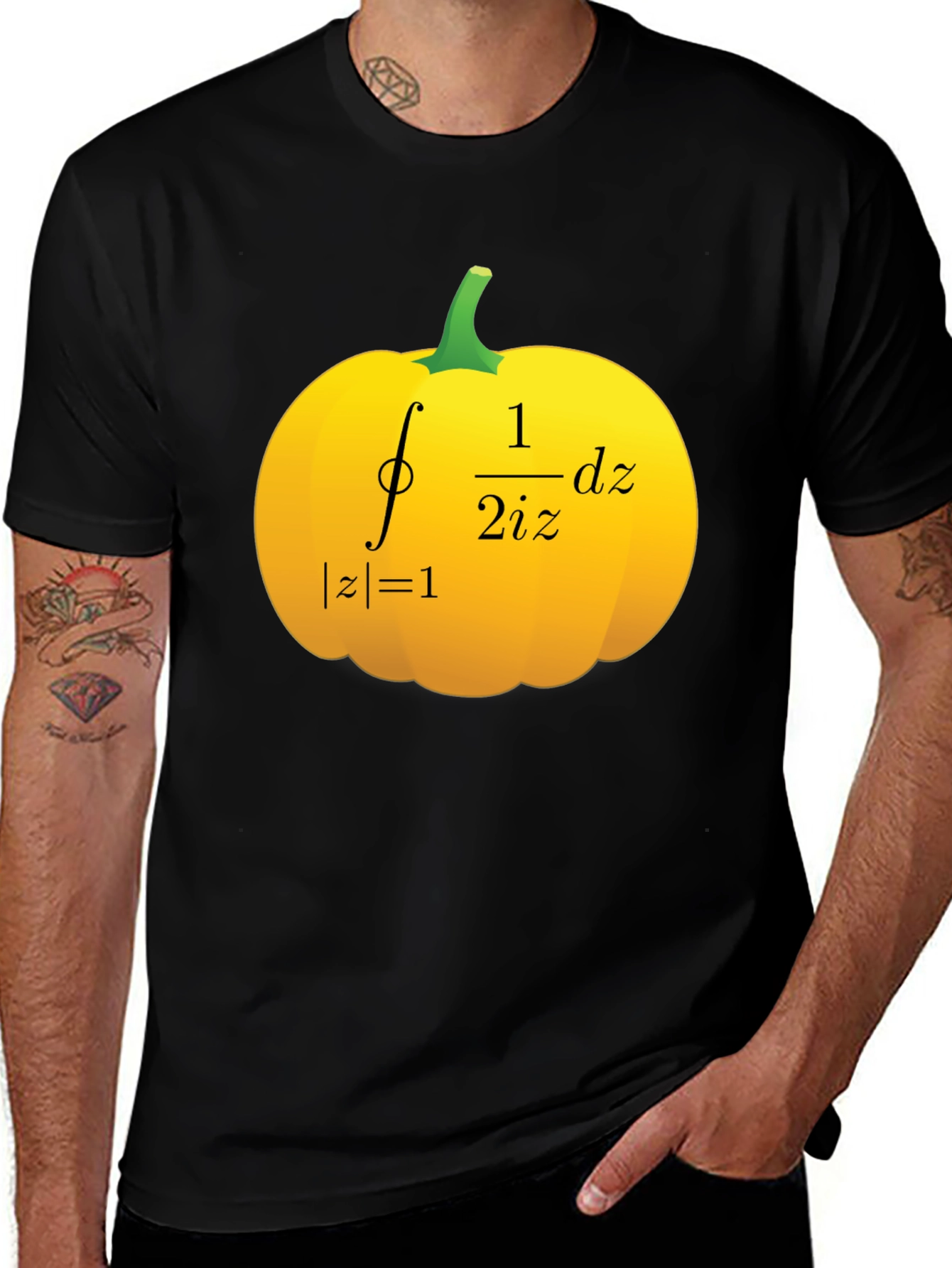 Pumpkin Math T-Shirt: Cauchy's Integral Formula