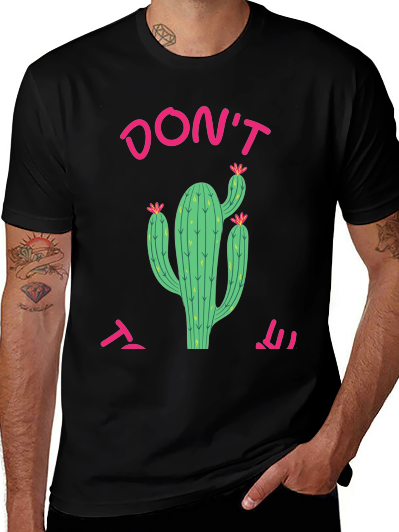 Variant 15 of Don't touch it! Cactus Tee