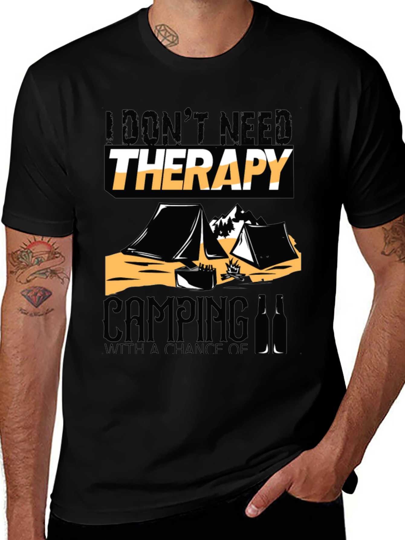 Variant 17 of Camping Therapy T-Shirt