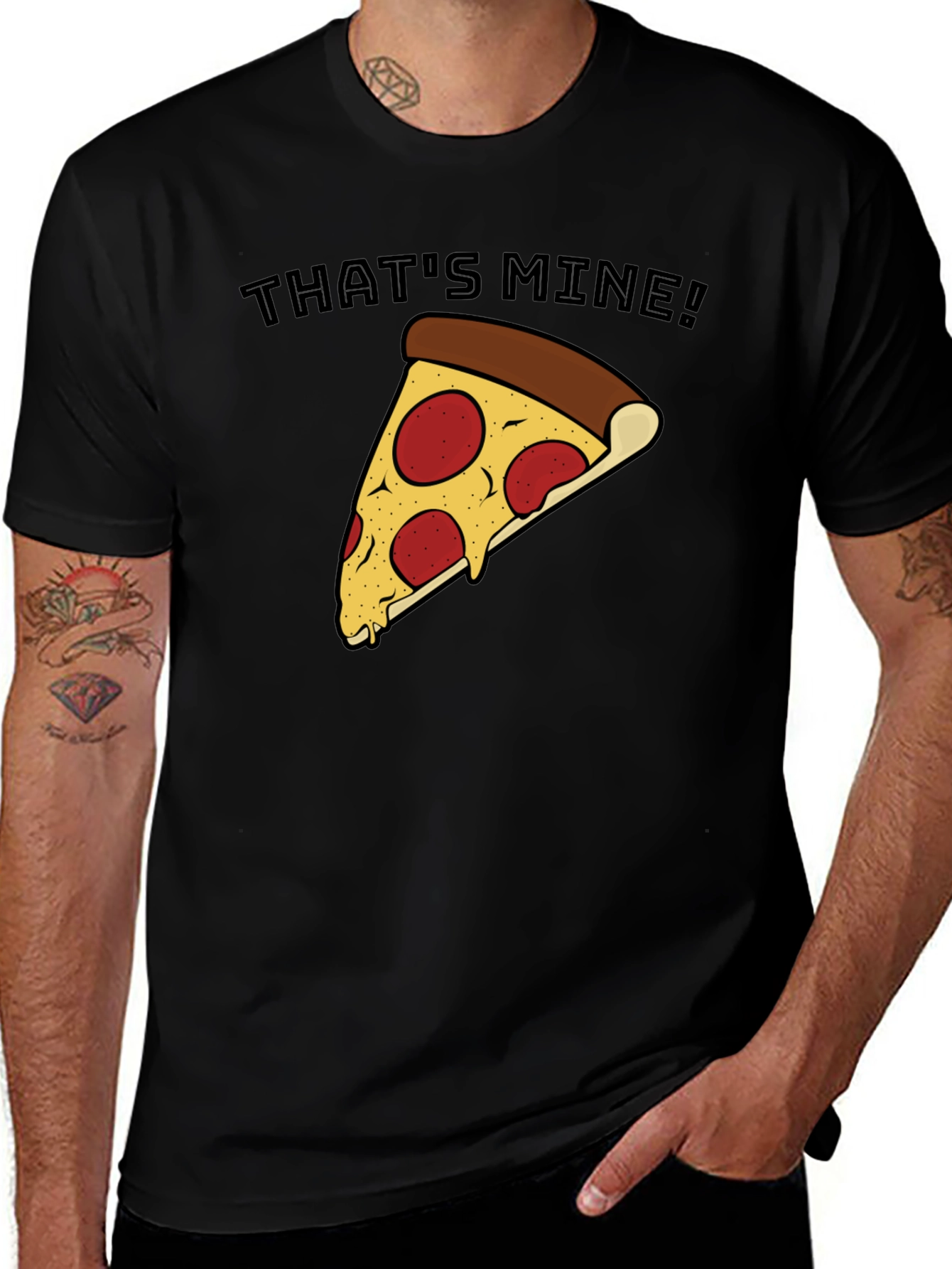 Variant 13 of That's Mine Pizza T-Shirt