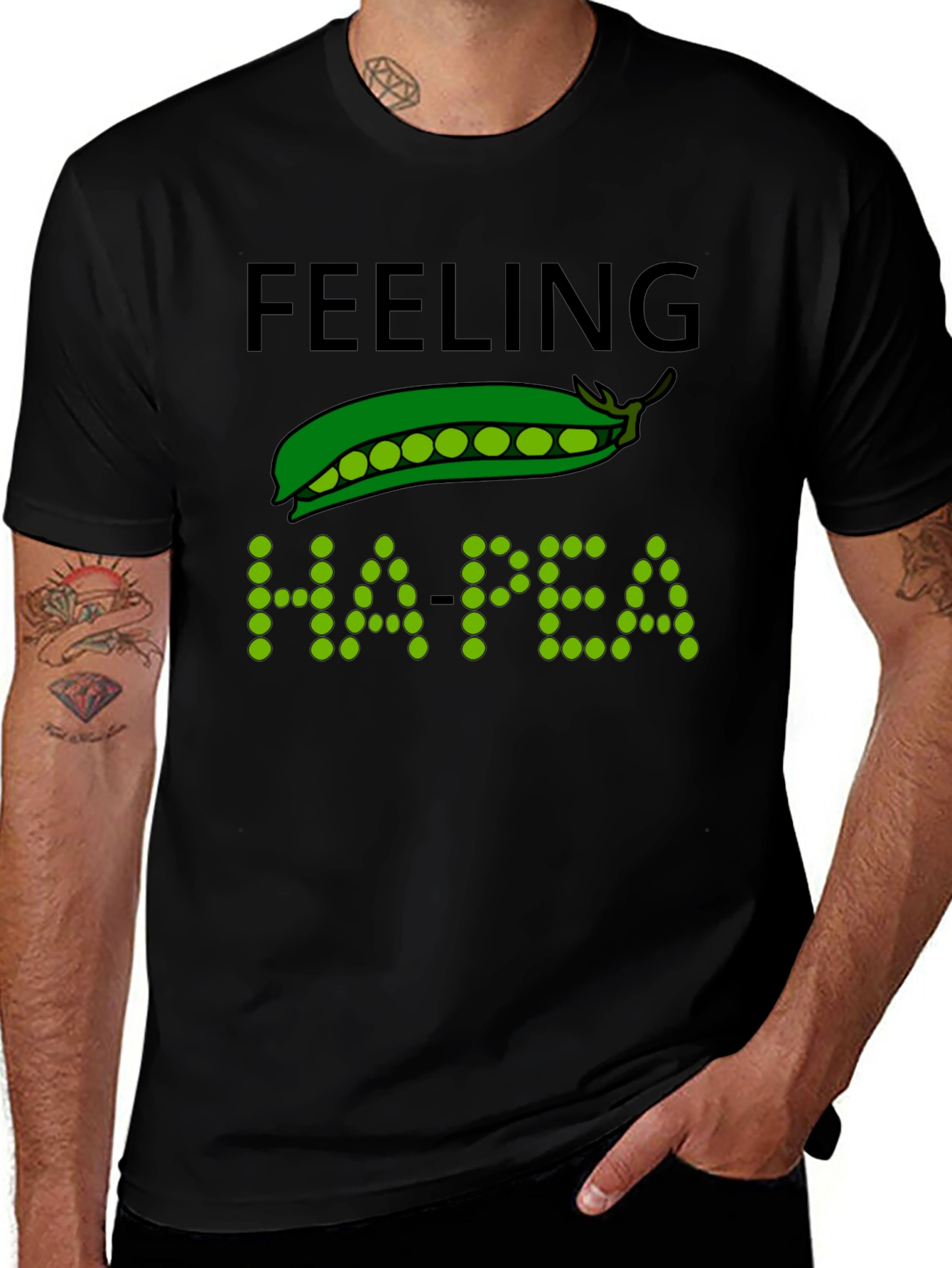 Variant 26 of Feeling Ha-Pea T-Shirt
