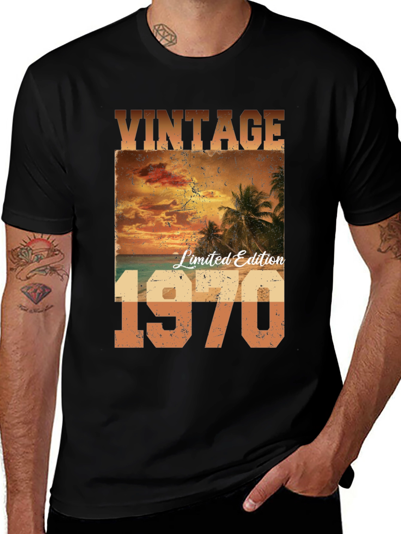 Variant 20 of Vintage 1970 Limited Edition T-Shirt