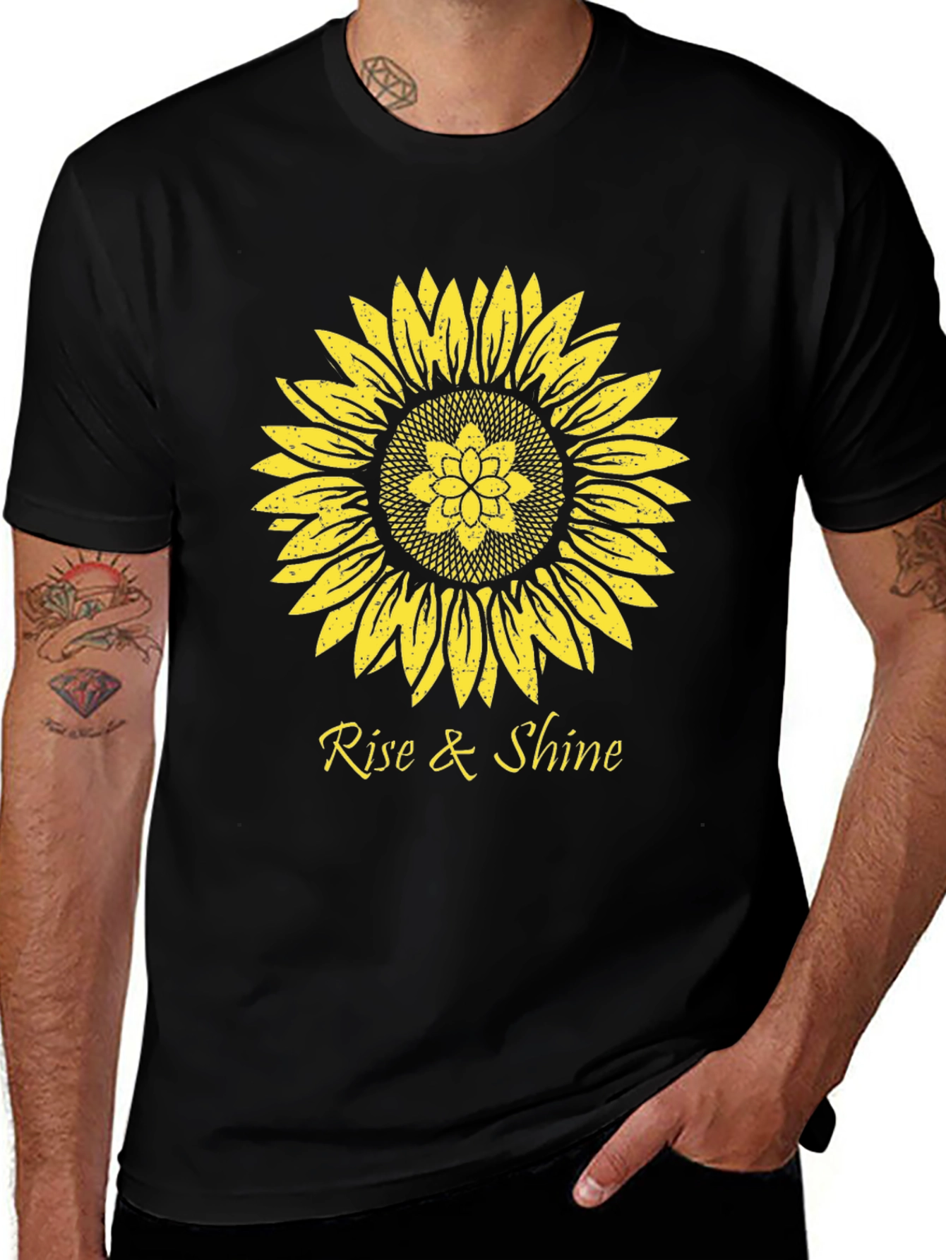 Variant 19 of Sunflower Rise & Shine Graphic T-Shirt