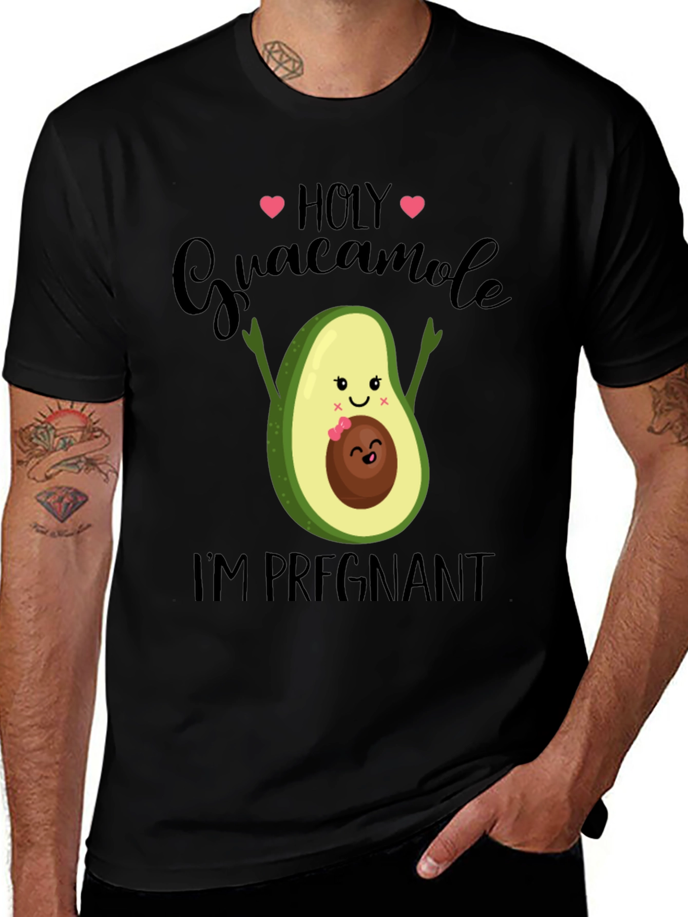 Variant 21 of Holy Guacamole I'm Pregnant Tee