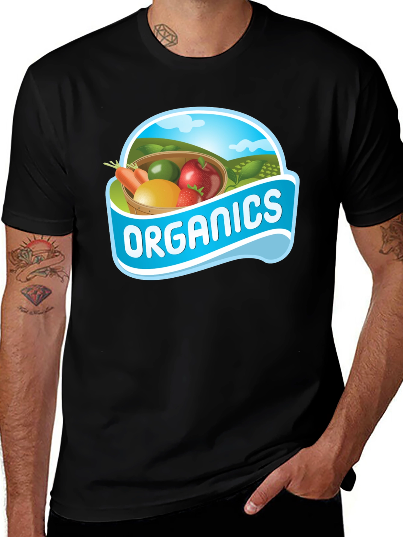 Variant 18 of Organics Graphic T-Shirt, Cotton Blend