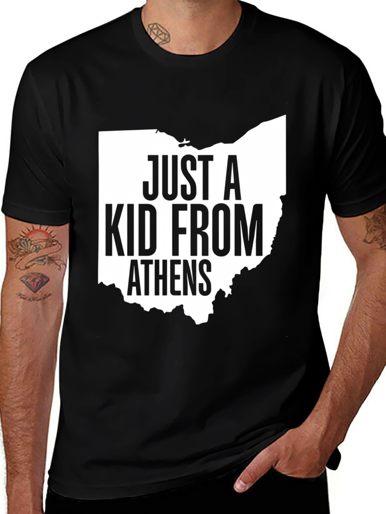 Just a Kid From Athens Graphic T-Shirt