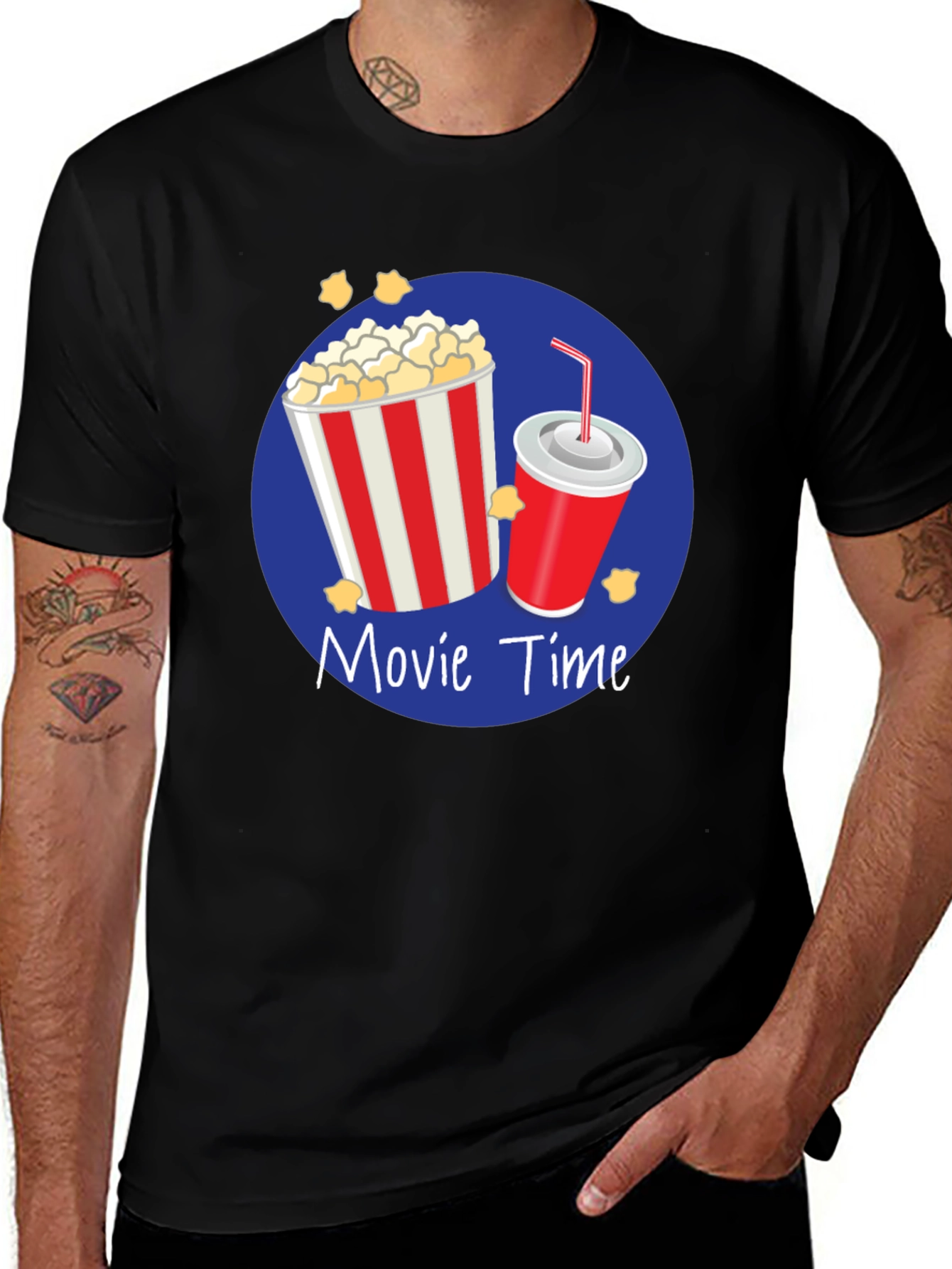 Variant 8 of Movie Time Graphic T-Shirt