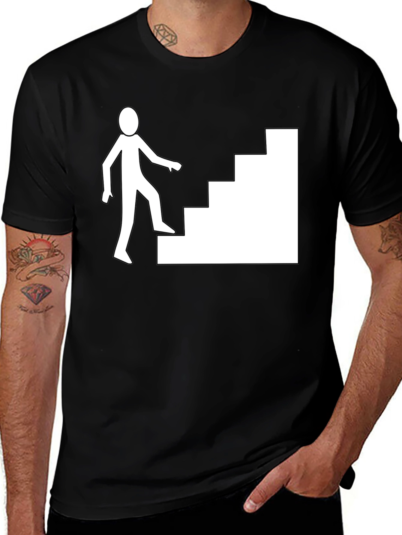 Stairway to Success Graphic Tee