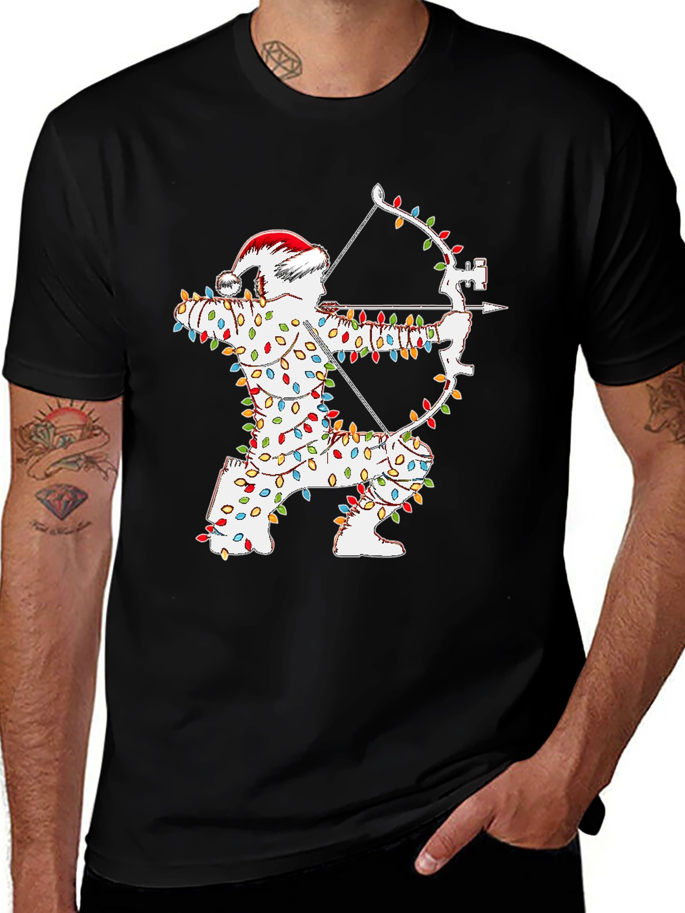 Variant 20 of Christmas Archer Lights T-Shirt