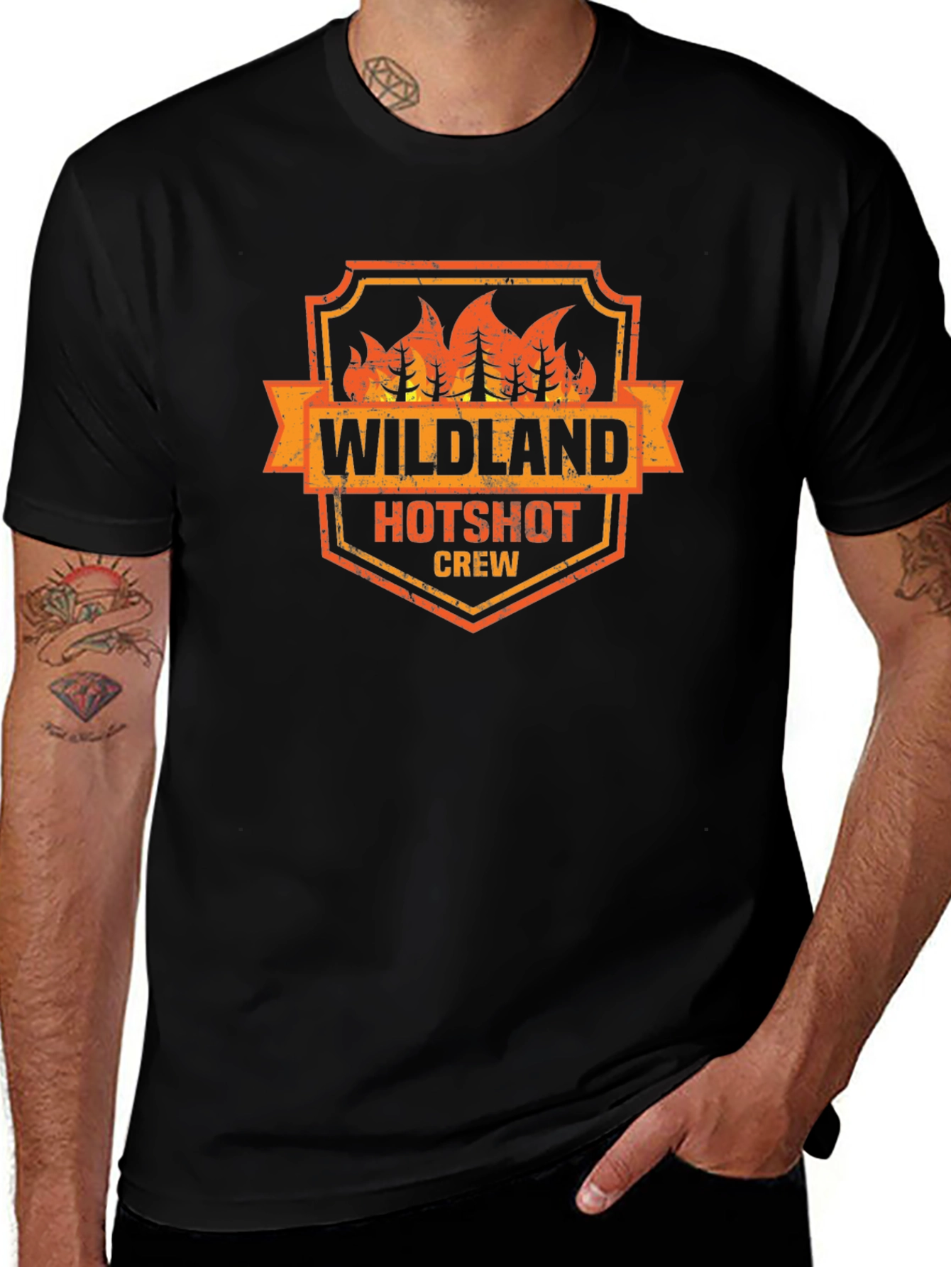 Wildland Hotshot Crew Graphic Tee