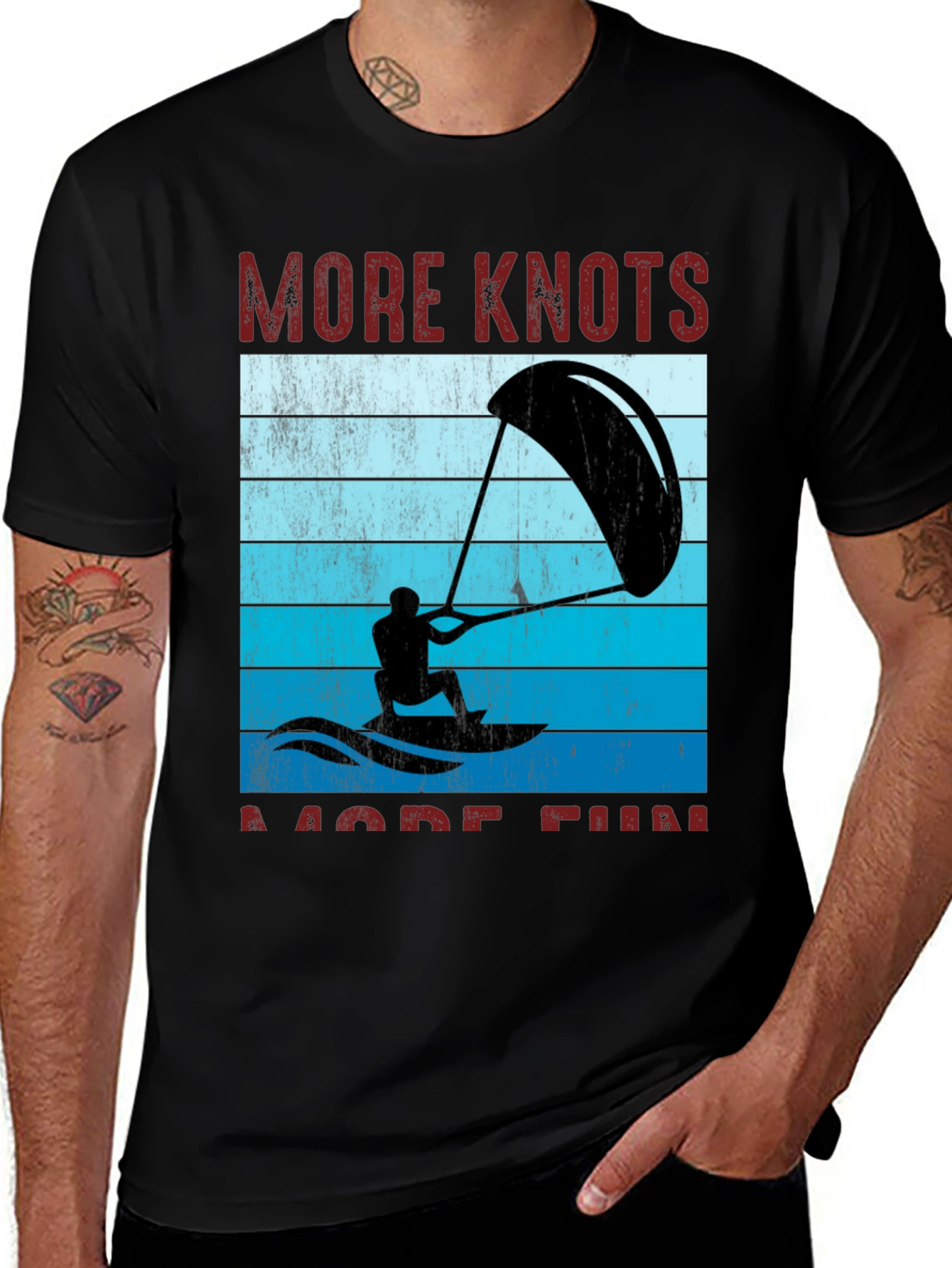 Variant 26 of More Knots More Fun Watersport T-Shirt
