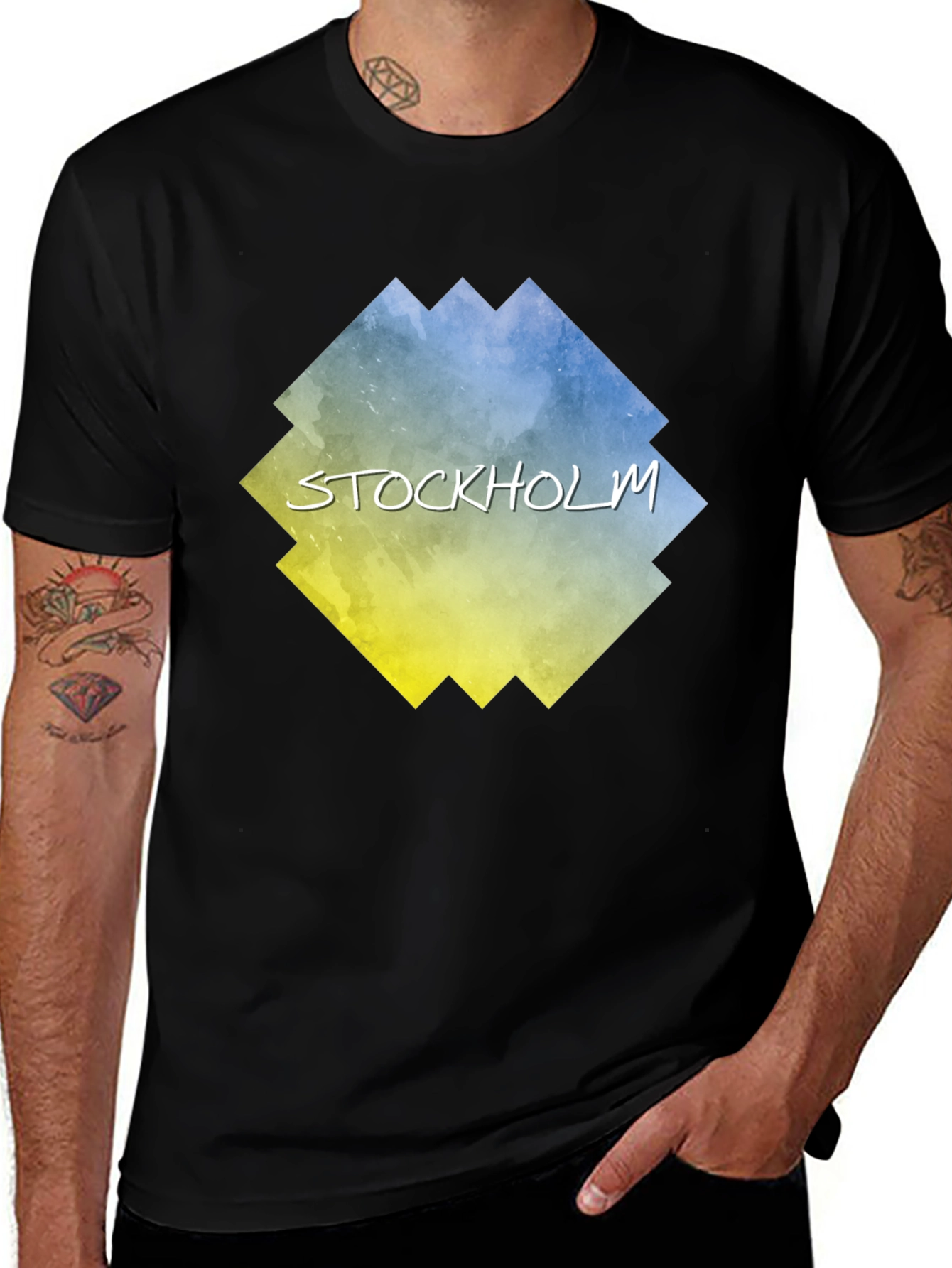 Stockholm Graphic T-Shirt - Urban Style Tee