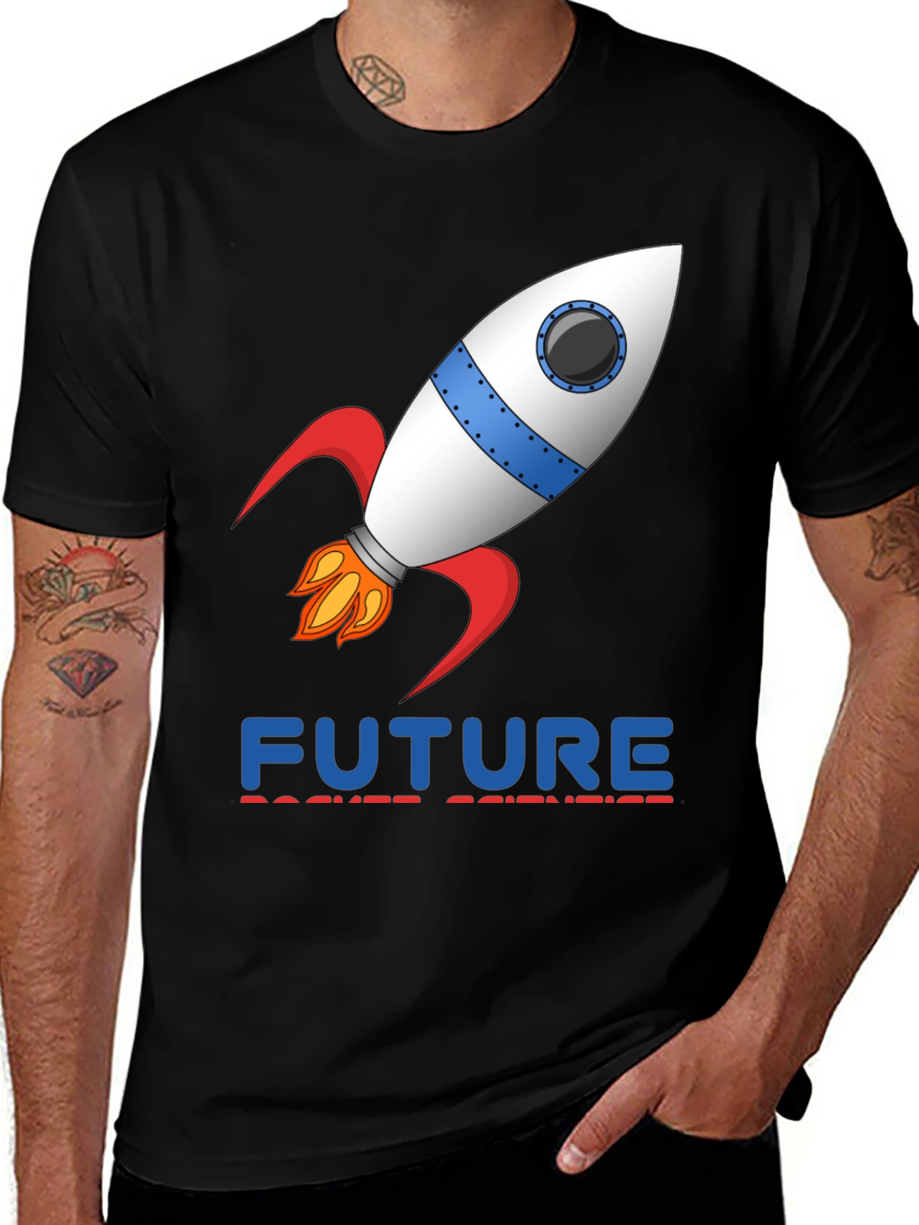 Variant 21 of Future Rocket Scientist T-Shirt - Space & Science Tee