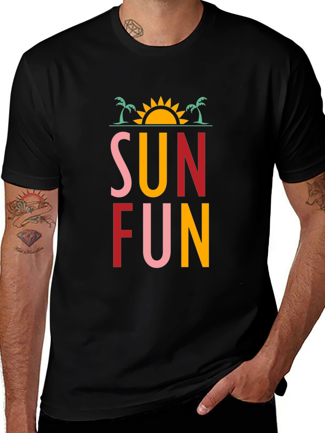 Variant 30 of Sun Fun Graphic Tee | Summer Vibes