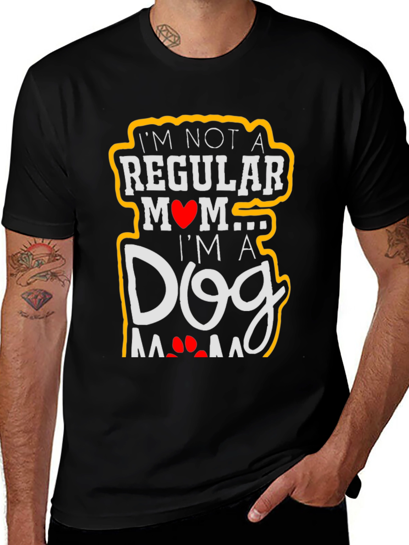 Variant 6 of Dog Mom T-Shirt - Unique Graphic Tee