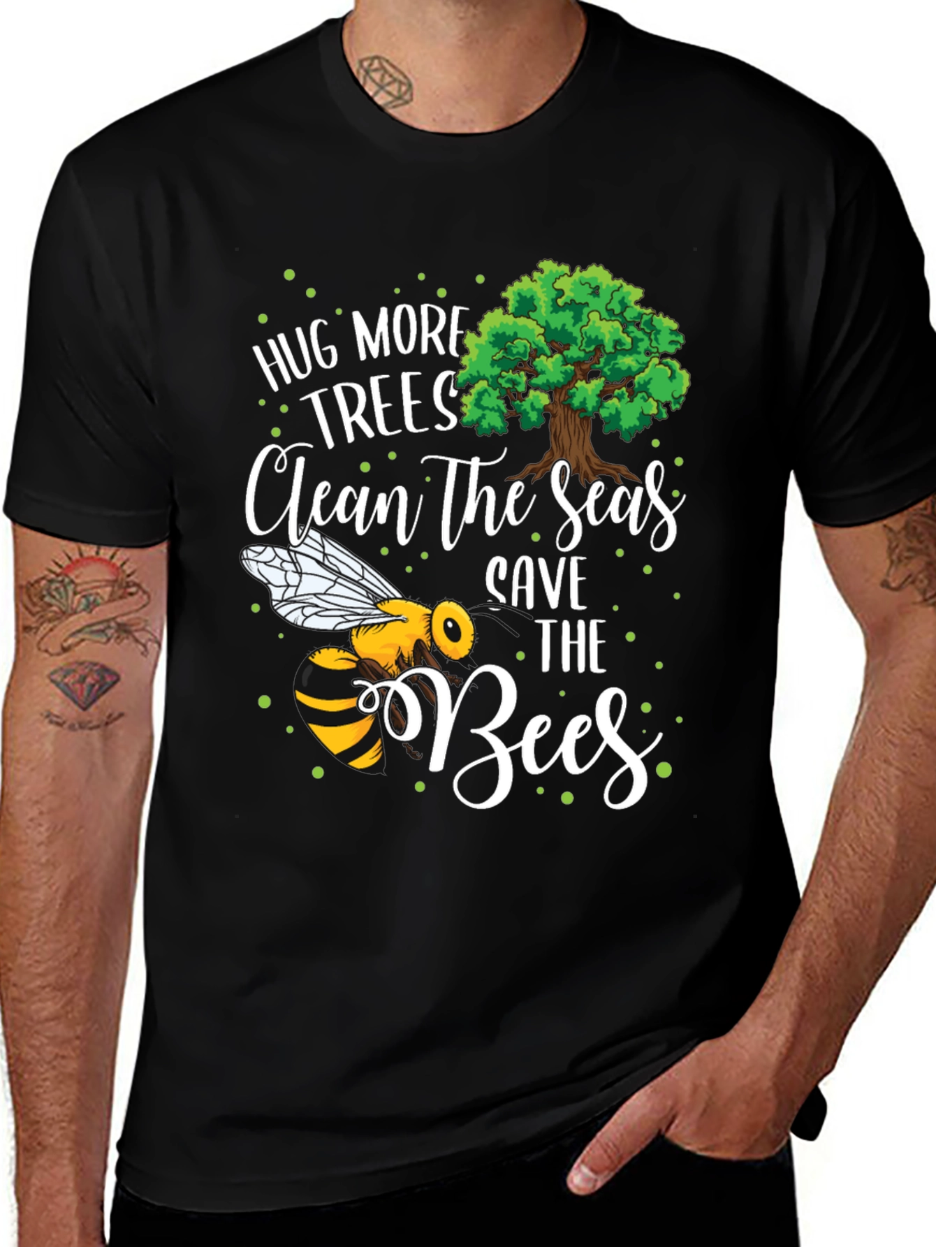 Save The Bees Graphic T-Shirt