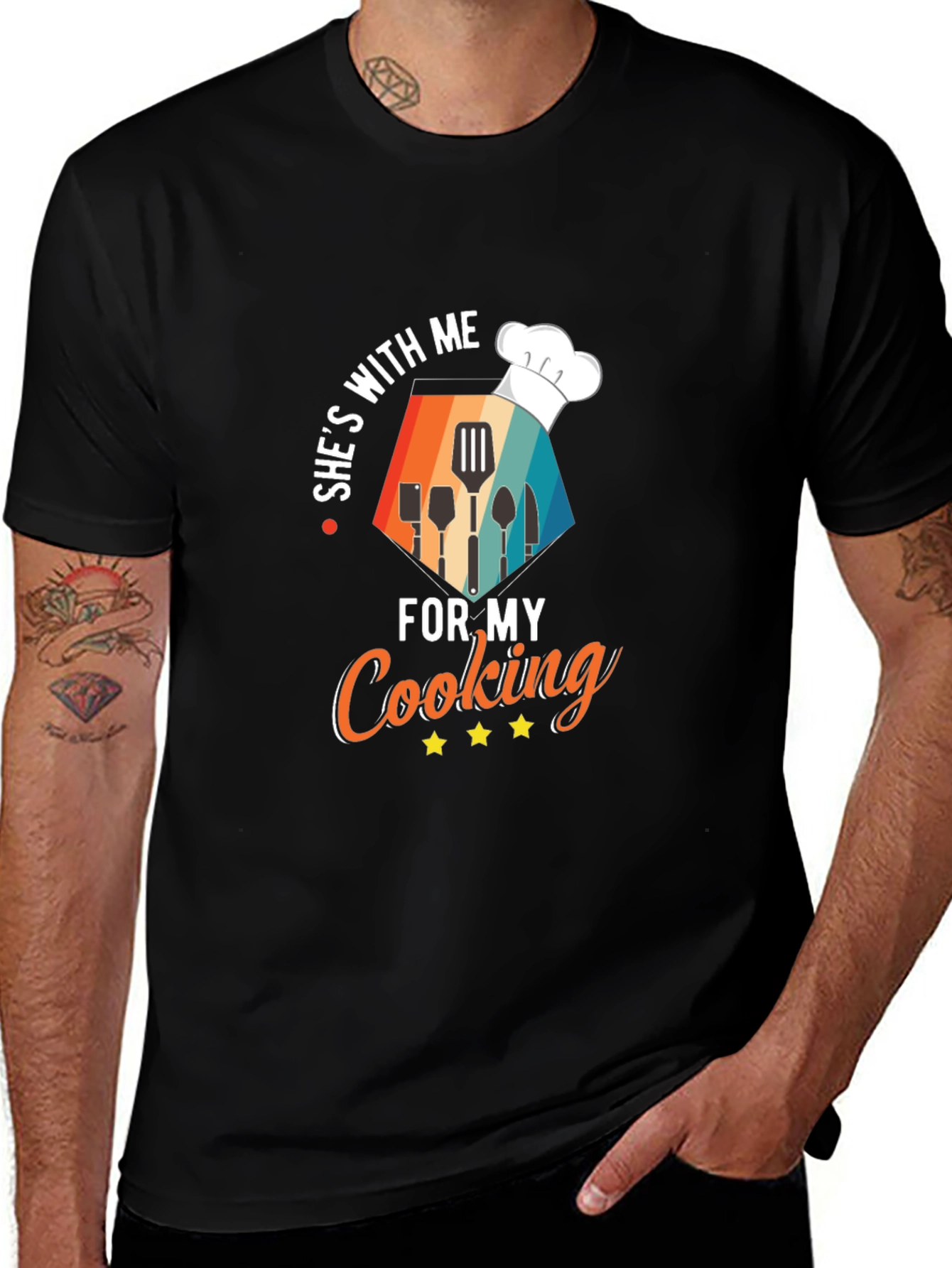 Variant 14 of She's With Me For My Cooking T-Shirt