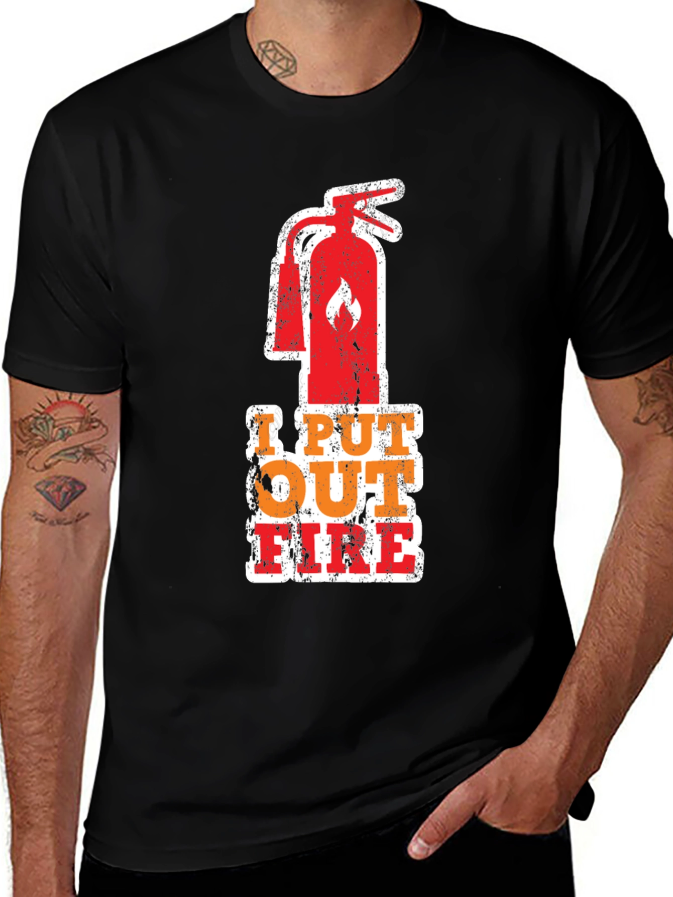Variant 16 of I Put Out Fire T-Shirt