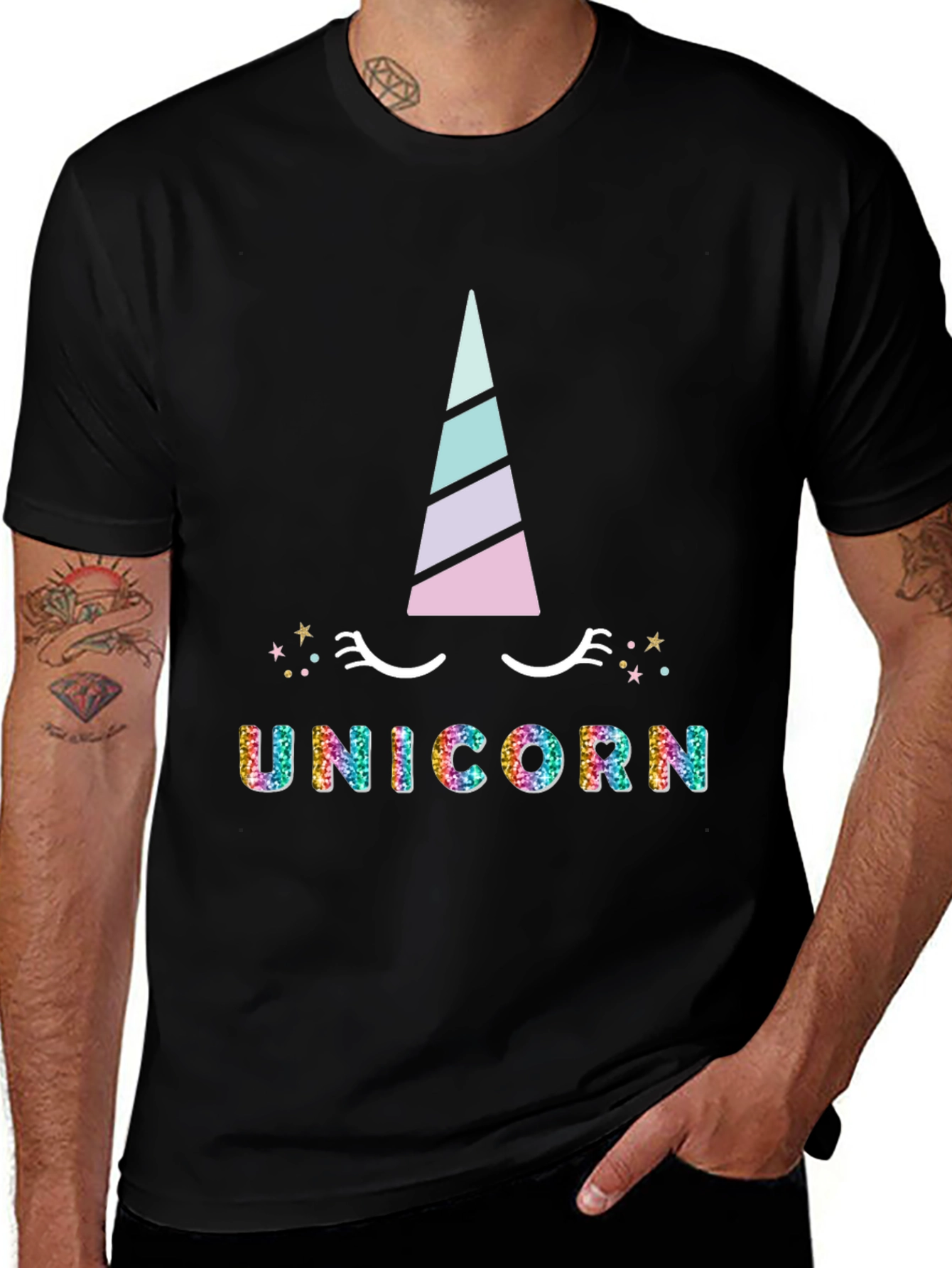 Variant 2 of Unicorn Graphic T-Shirt