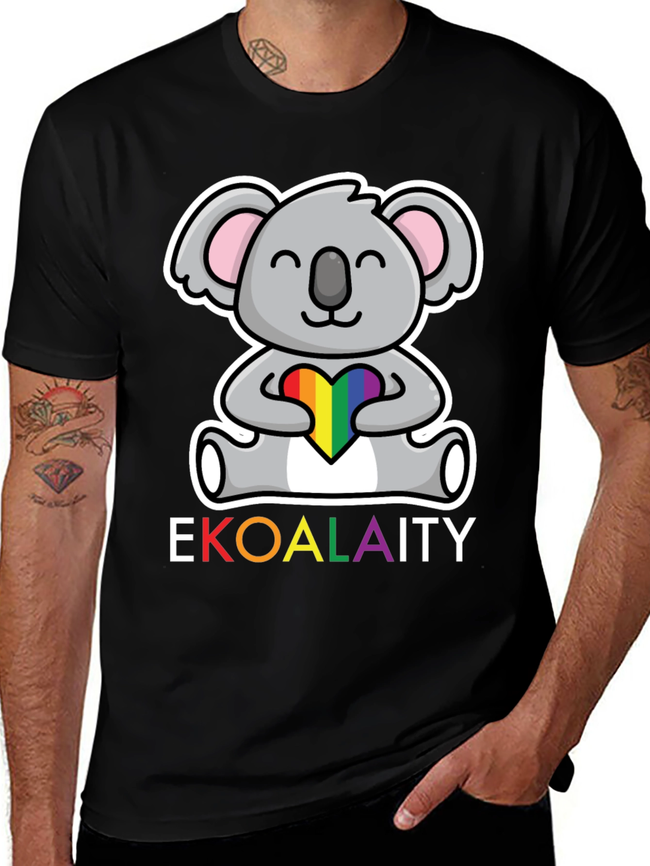 EKOALAITY Pride T-Shirt - Equality Koala Bear