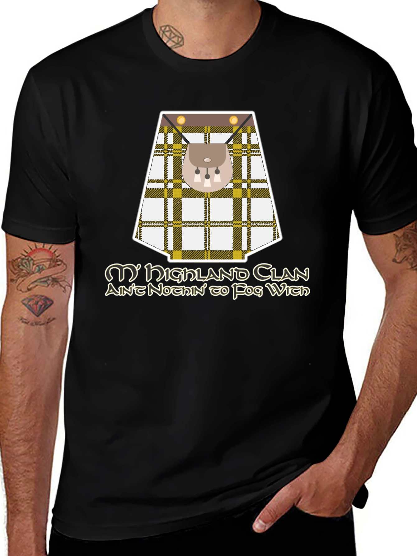 Scottish Clan Kilt T-Shirt