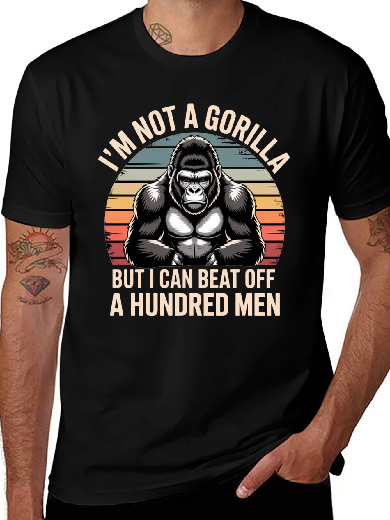 Variant 29 of I'm Not A Gorilla Men's Graphic T-Shirt