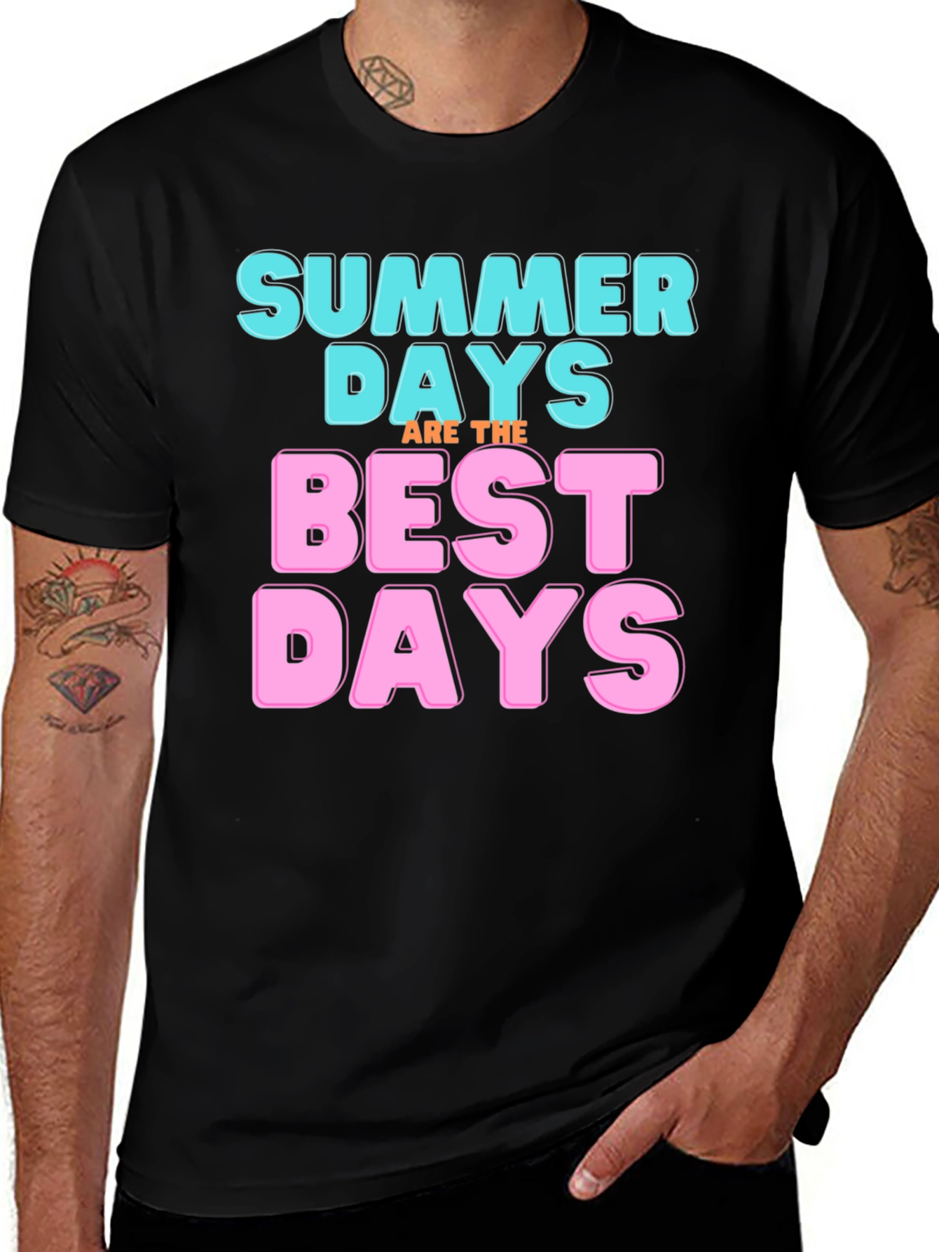 Variant 30 of Summer Days T-Shirt - Best Days Tee