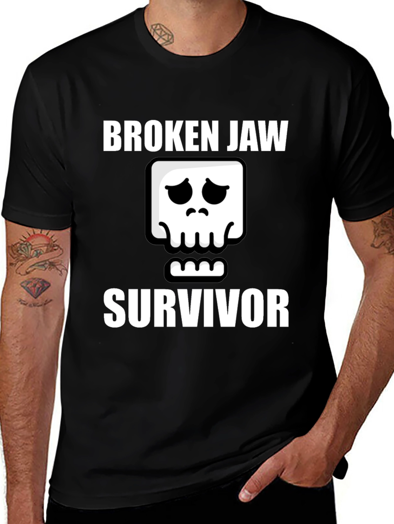 Variant 9 of Broken Jaw Survivor Graphic Tee