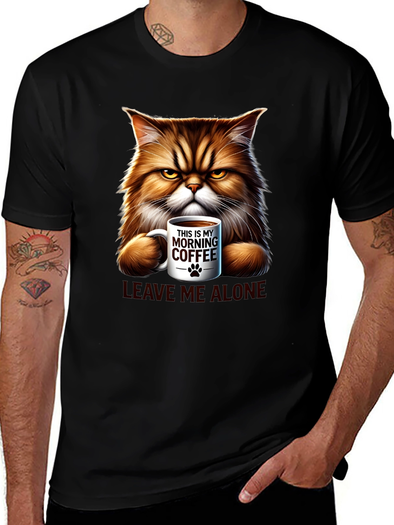 Grumpy Cat Coffee T-Shirt